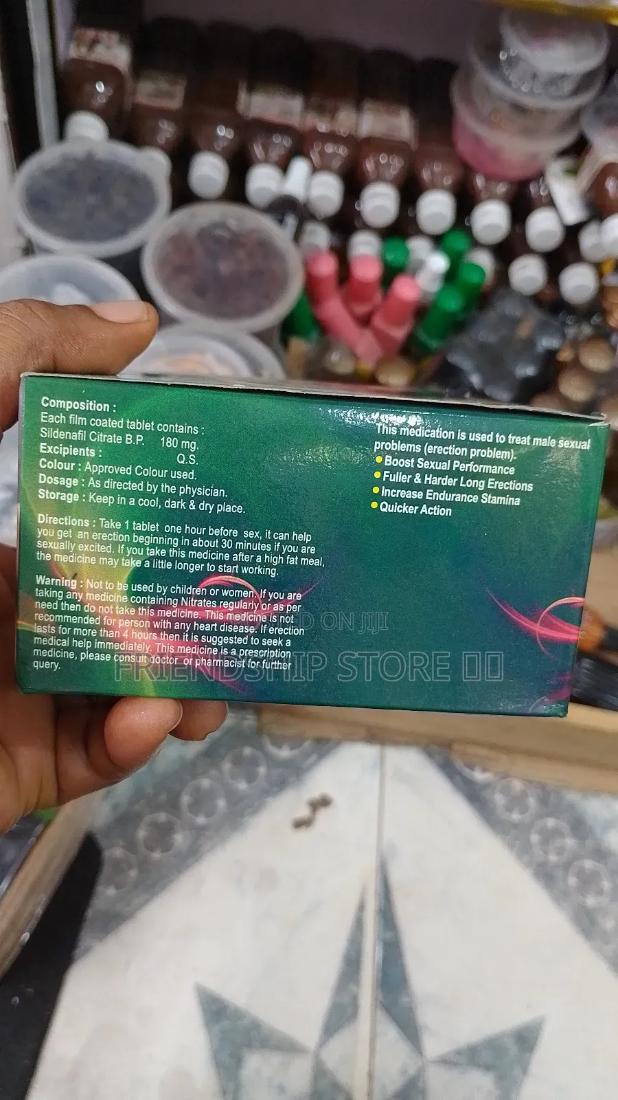 Man Bullet Tablets 180 Mg (1 Sachet)