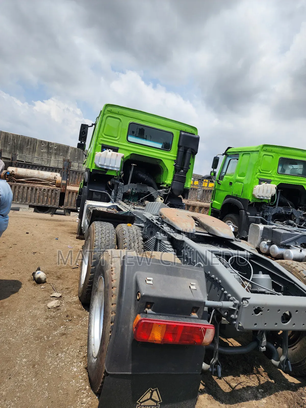 Clean Registered Howo Truck Head 10 Tyres