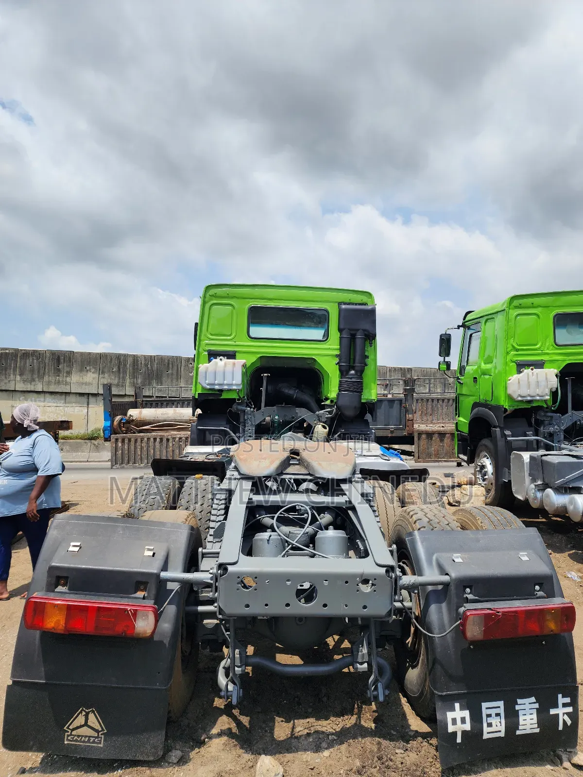 Clean Registered Howo Truck Head 10 Tyres