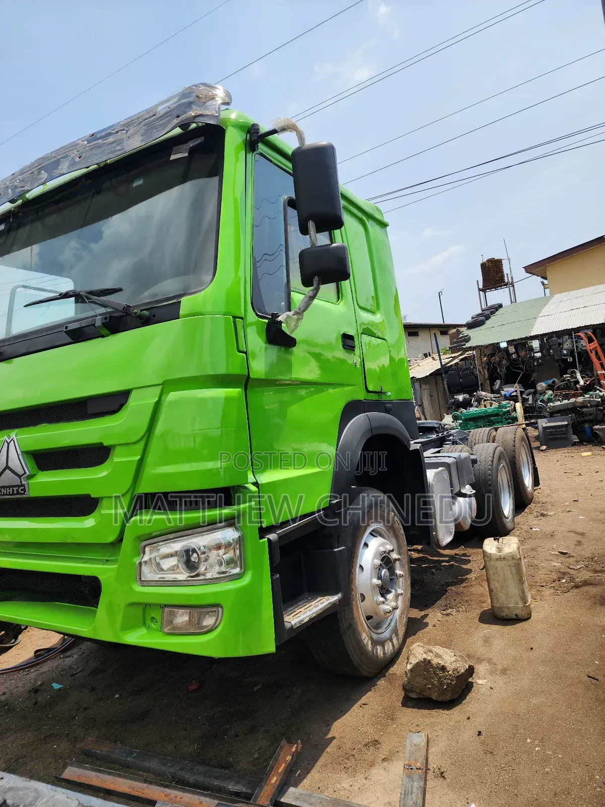 Clean Registered Howo Truck Head 10 Tyres