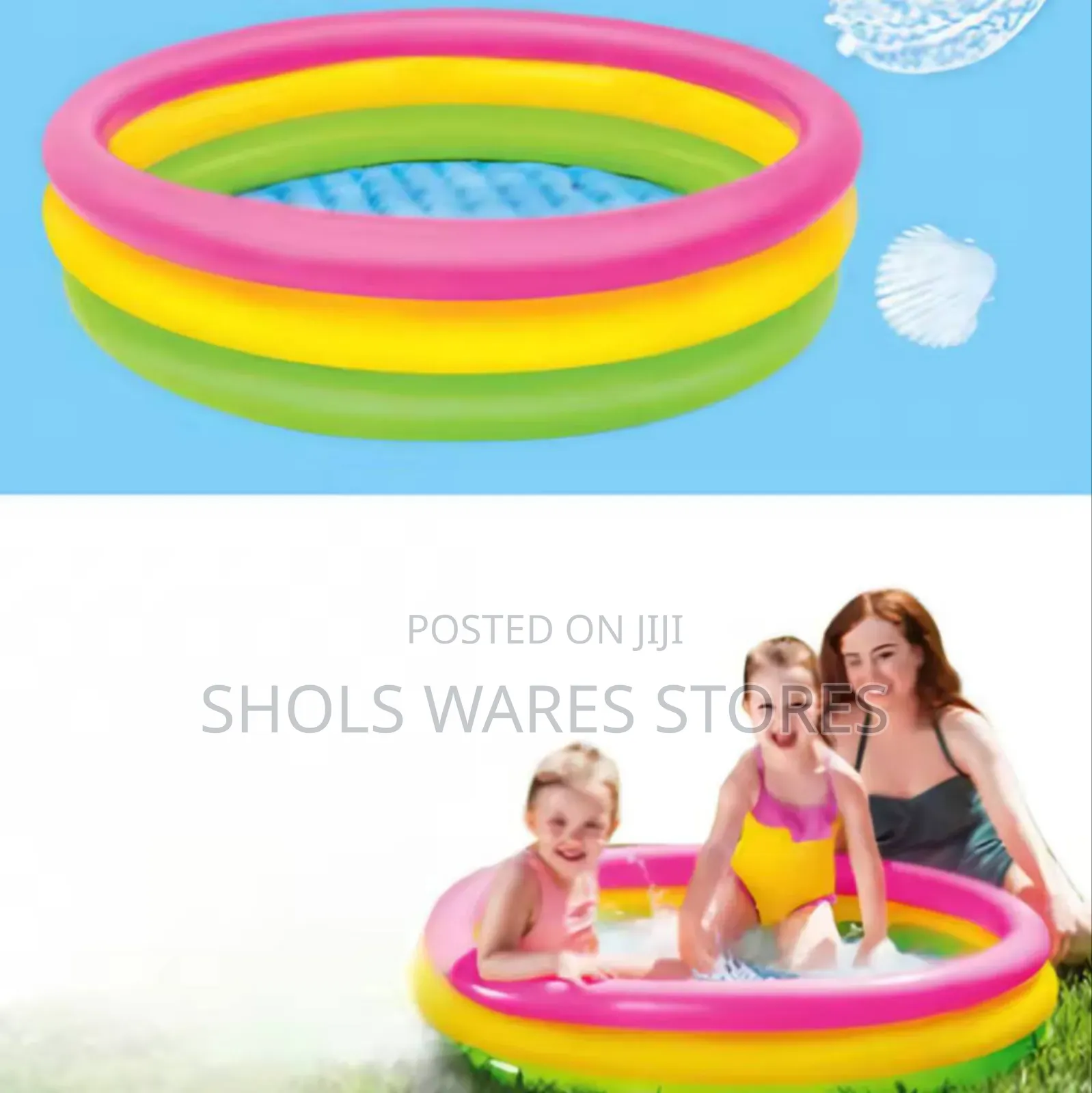 90cm Swimming Pool - Baby Inflatable Portable Pools