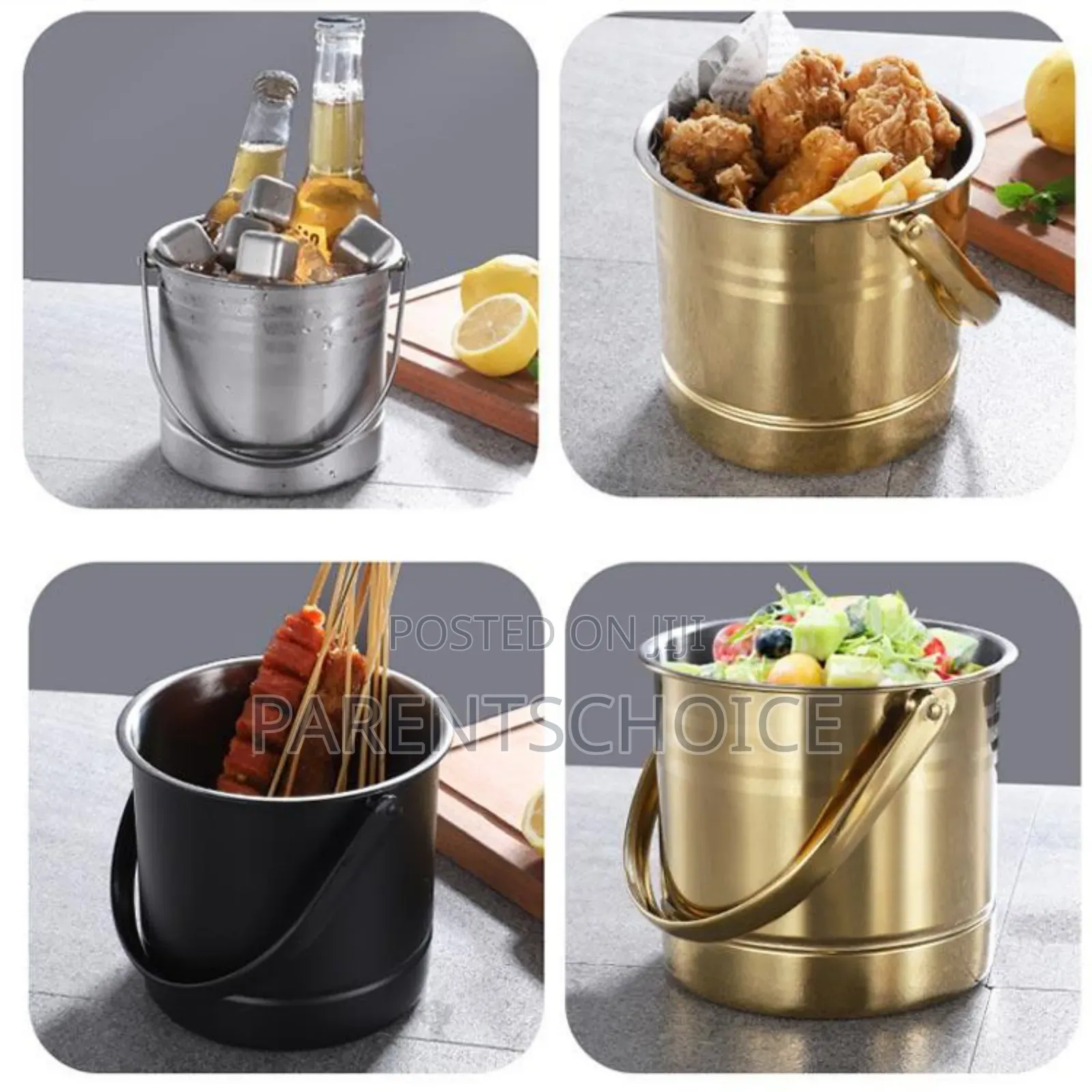 Stainless Steel Ice Bucket Wine Bucket