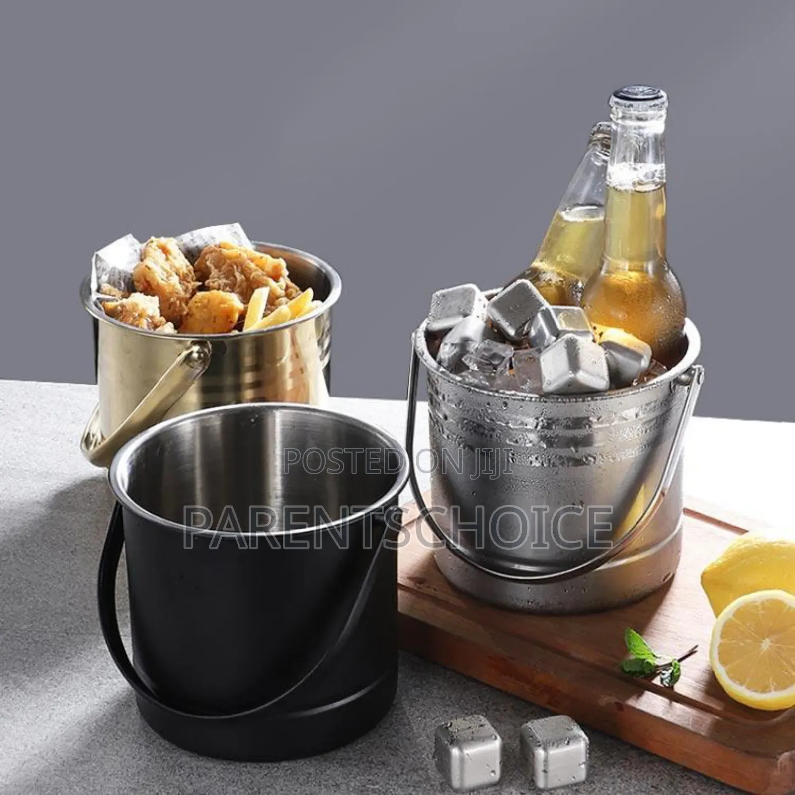 Stainless Steel Ice Bucket Wine Bucket