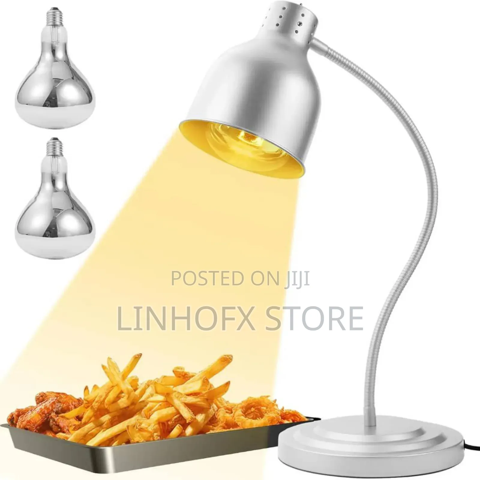 Stainless Steel Electric Food Warming Desktop Buffet Lamp