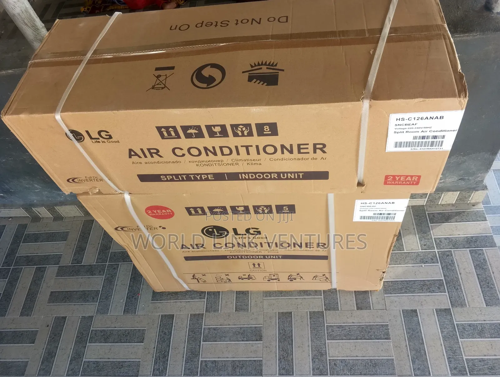 Lg Air Conditioner 1.5 Hp  Cooper Coil Inverter