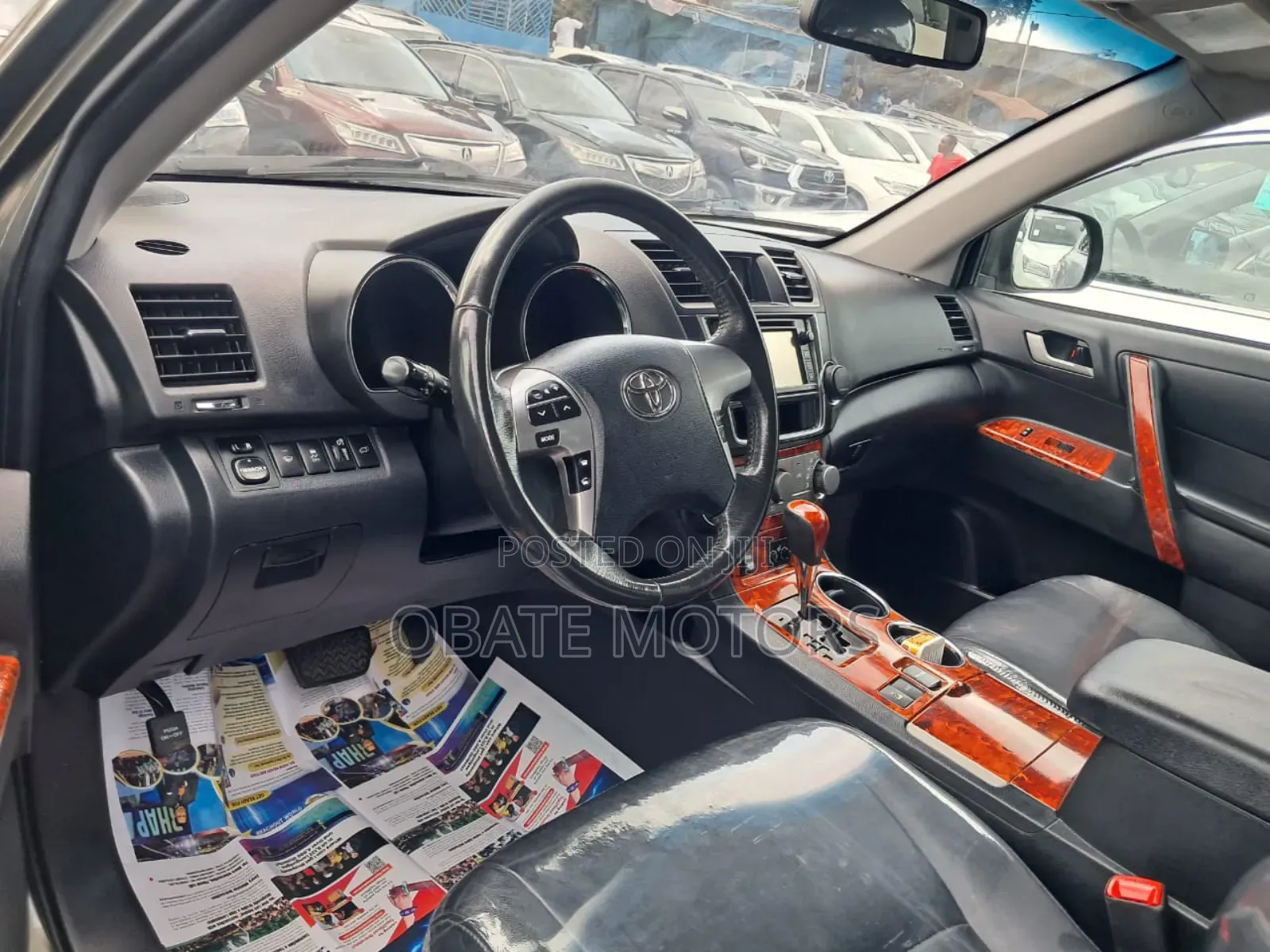 Toyota Highlander Limited 3.5l 4WD 2013 Green