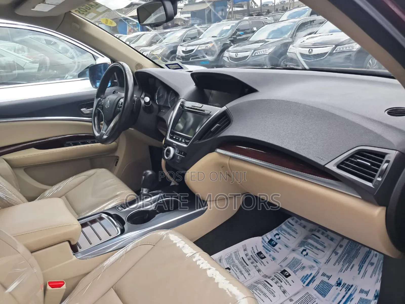 Acura MDX 2015 Red