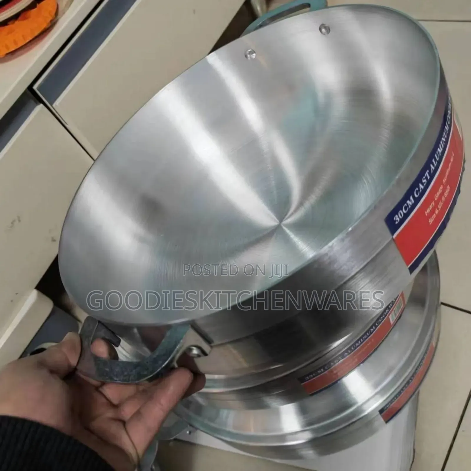 6 PCS Polish Aluminum Cookware Pot