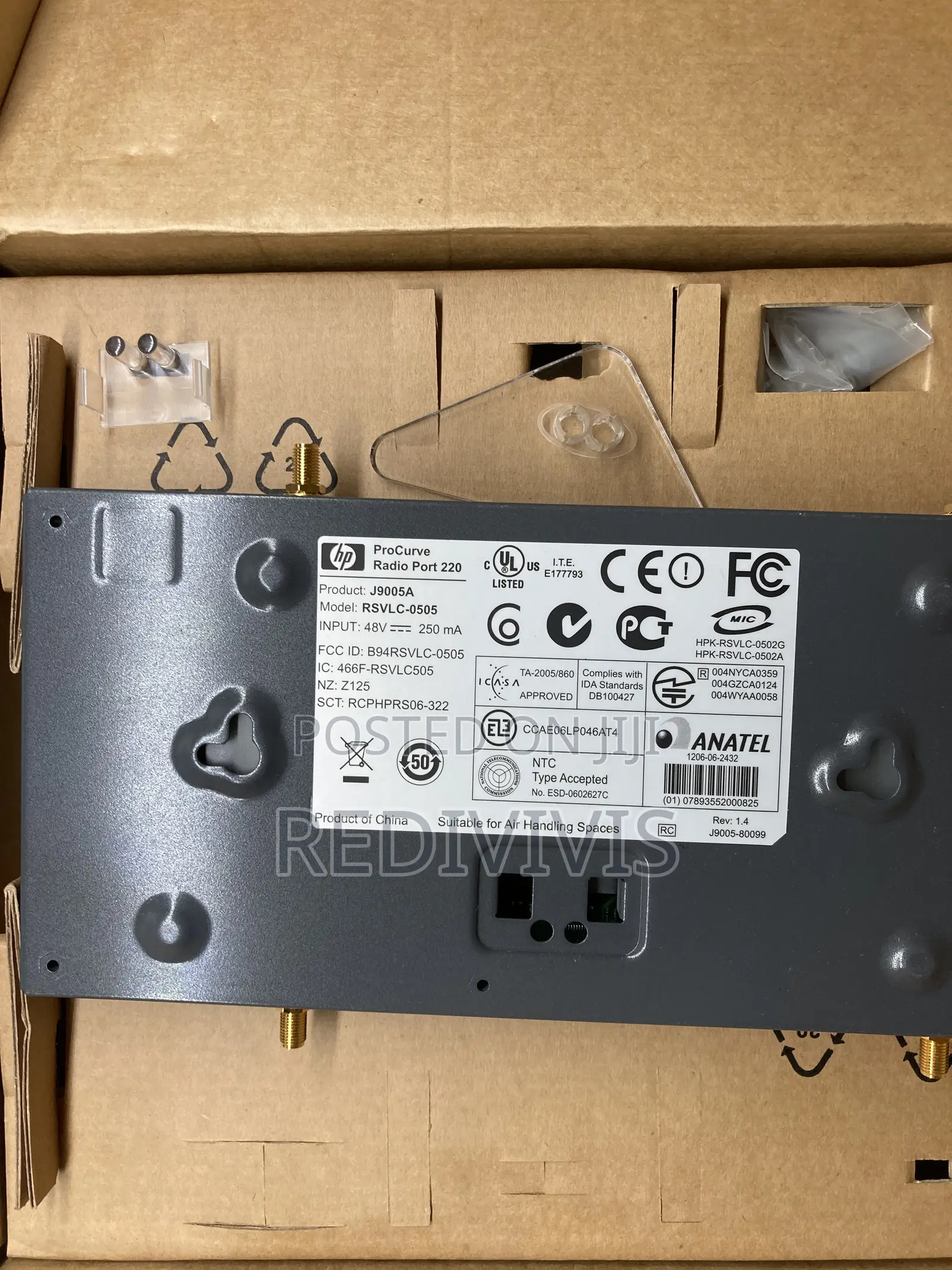 Hp Procurve Radio Port 220 Wireless Bridge (Model J9005a).