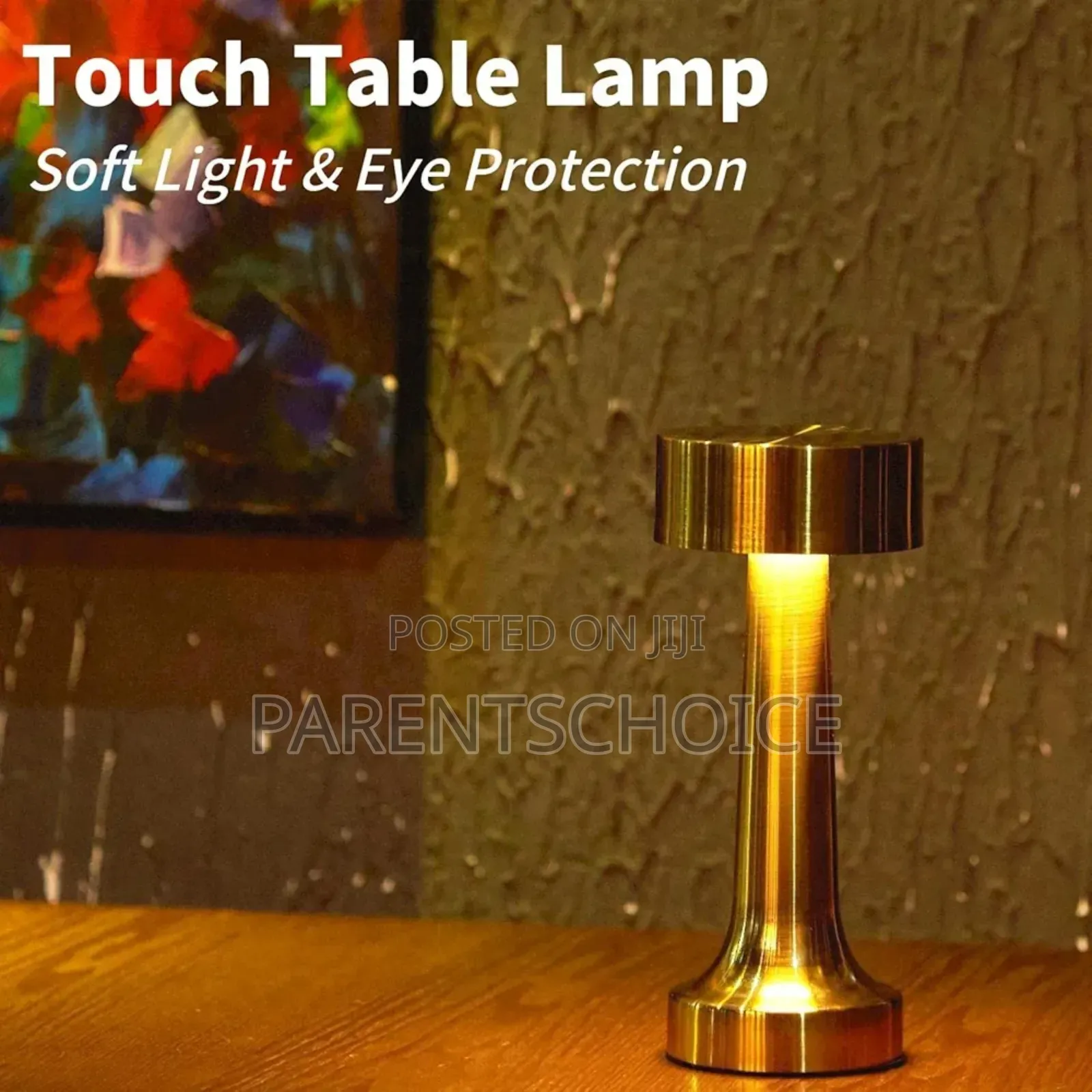 Usb Charging Iron Table Lamp, Three Level Dimming, Bar Restaurant