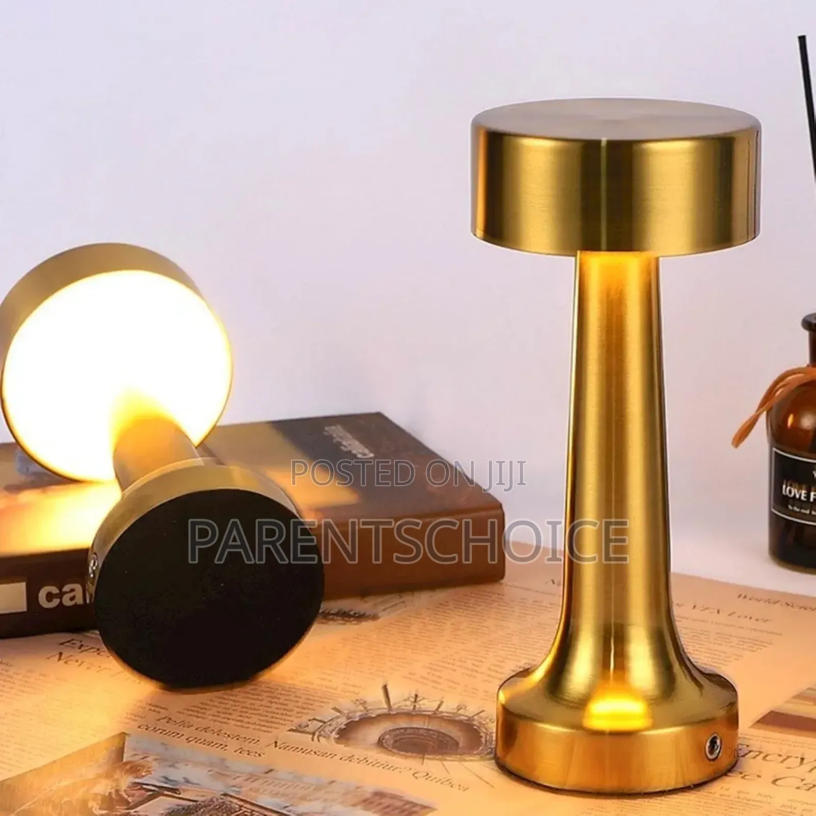 Usb Charging Iron Table Lamp, Three Level Dimming, Bar Restaurant