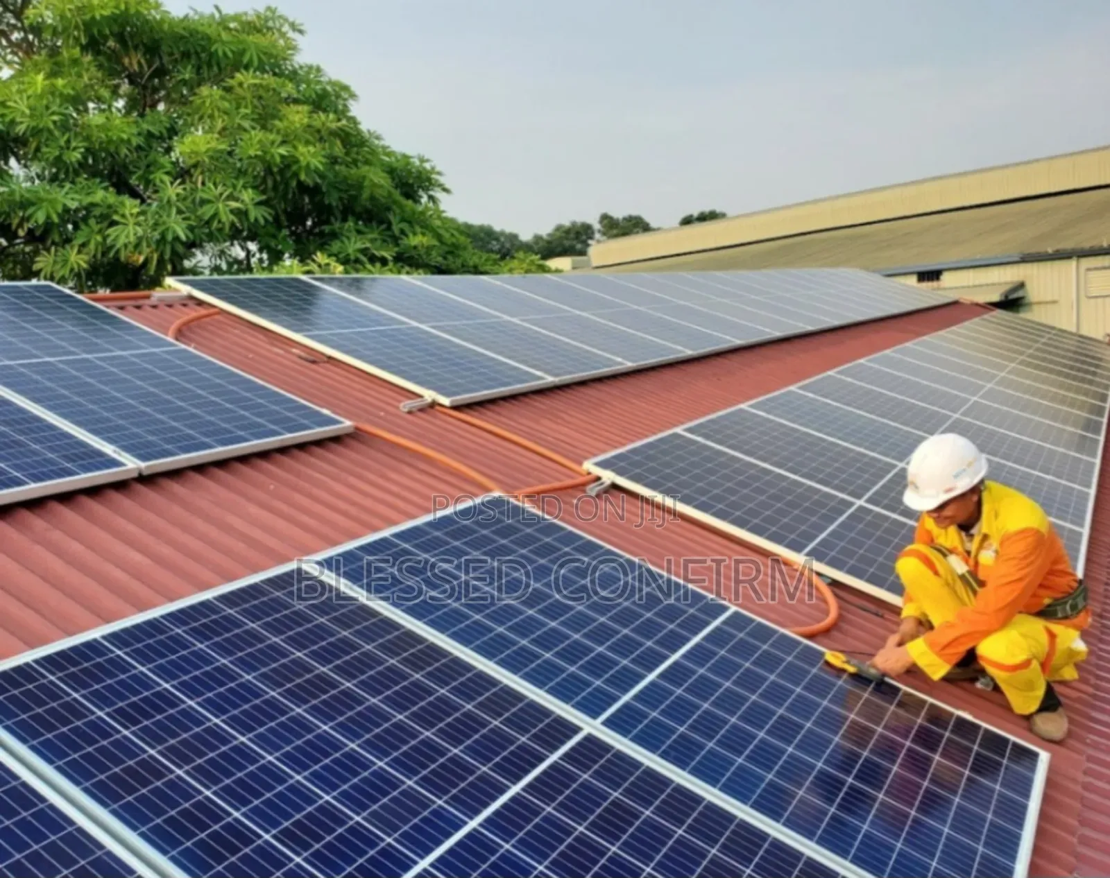 11kva Solar Hybrid Inverter With 30kwh Lithium Battery Installation