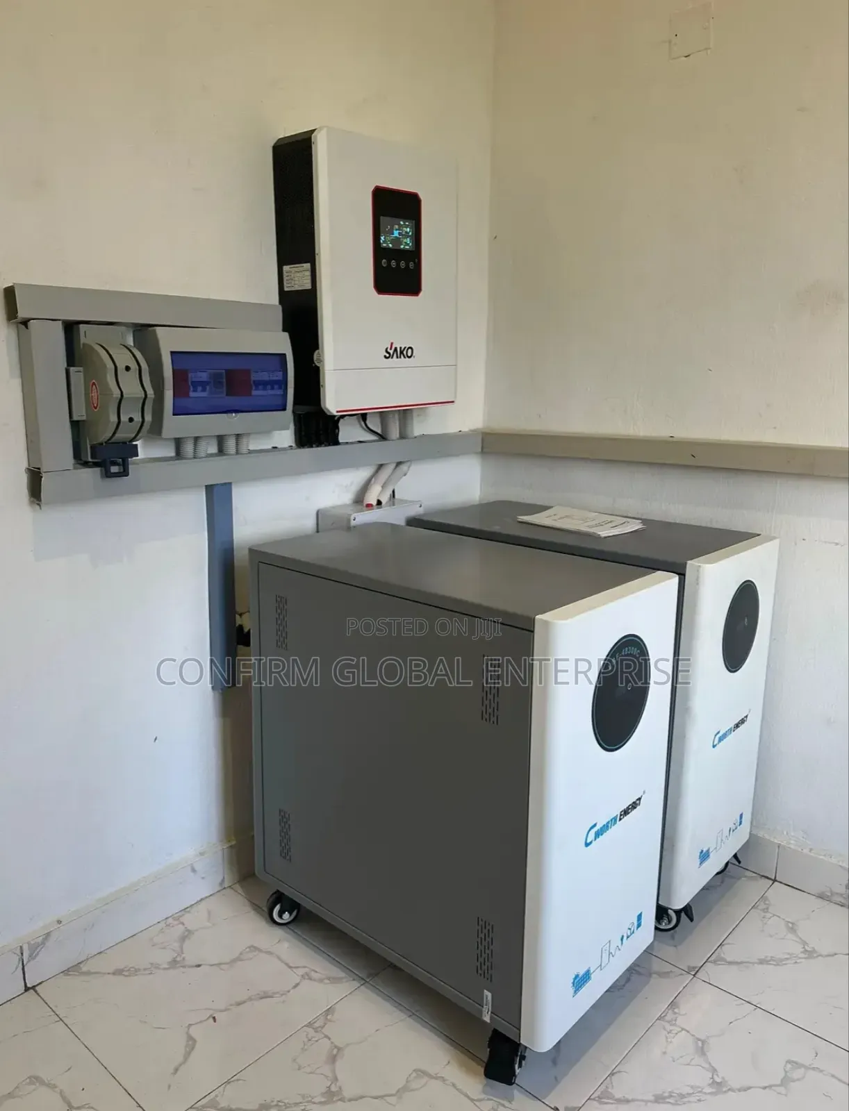11kva Solar Installation With 20kwh Lithium Battery