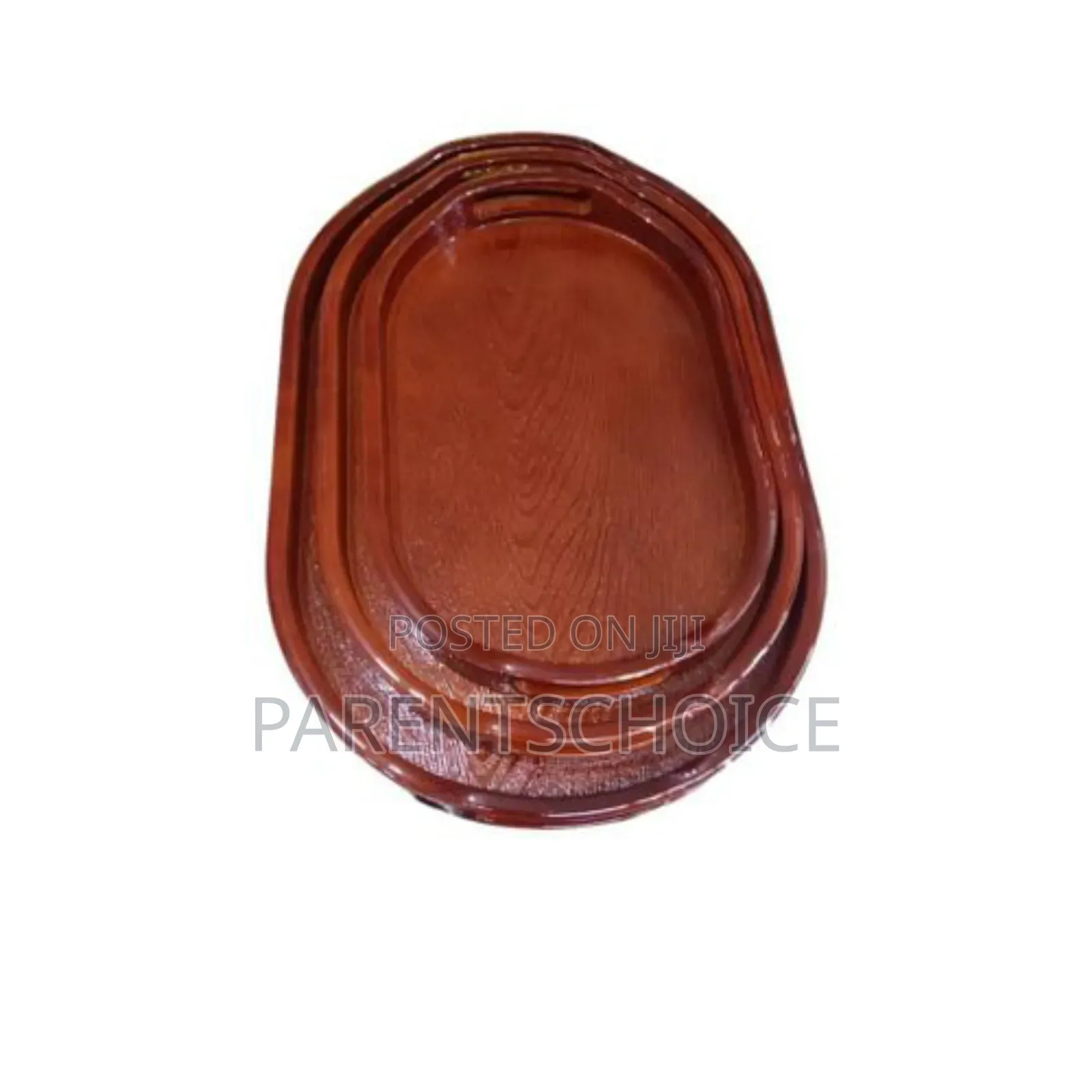 3 Pieces Set of Hardened Melamine Serving Trays