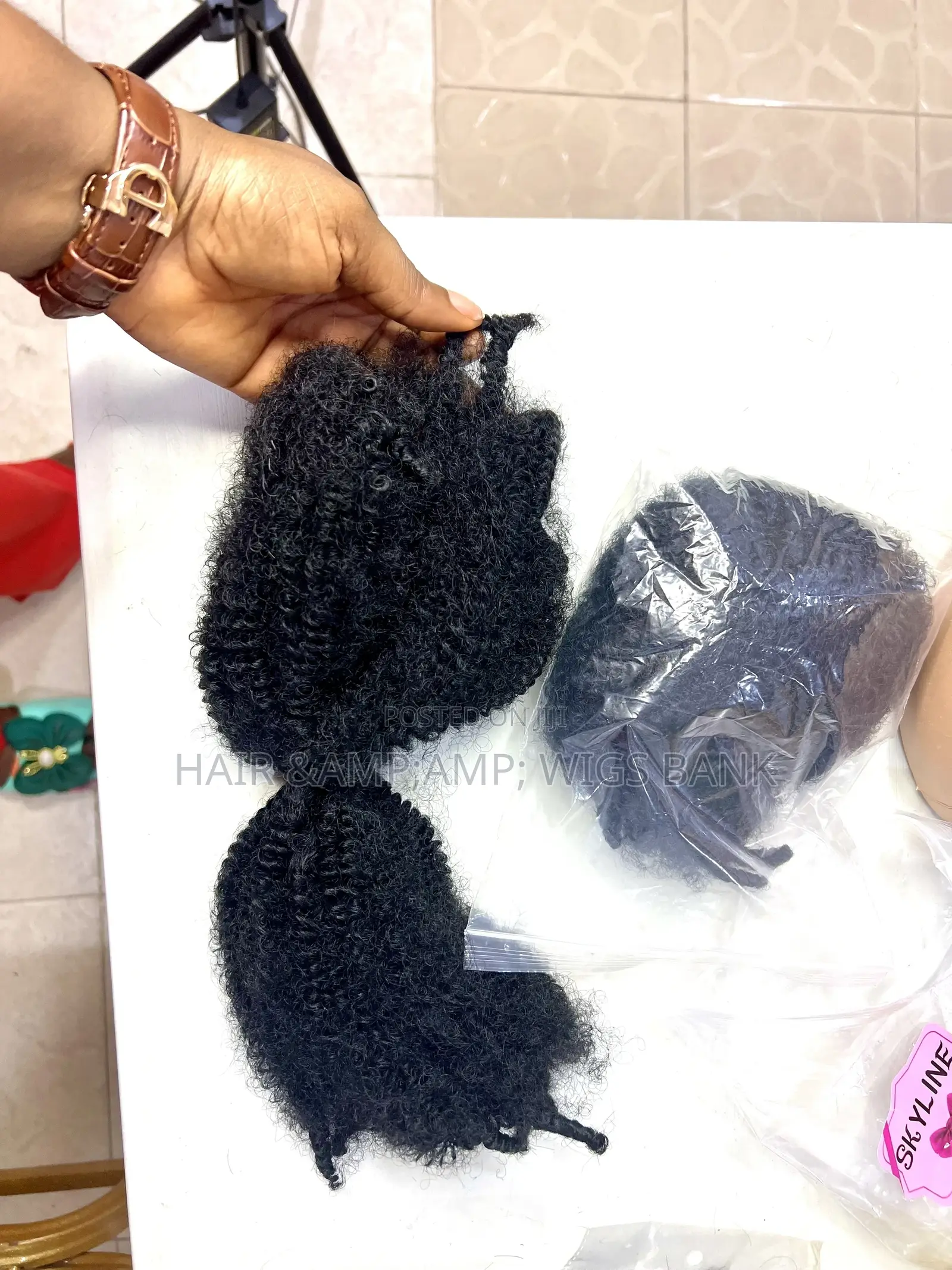 Soft Blend Afro Kinky Bulk Braid Hair Classical Hairstyle Hair Crochet