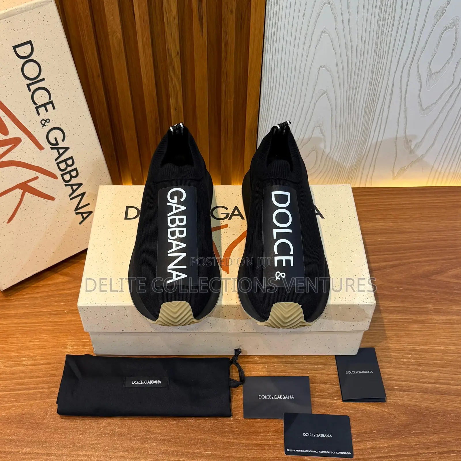 Luxury Update *Dolce Gabbana Sorrento Slip on Sneakers Now
