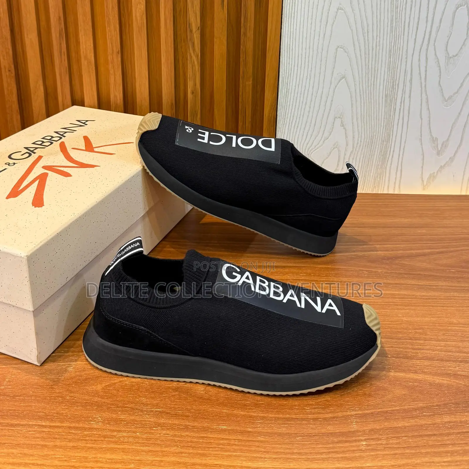 Luxury Update *Dolce Gabbana Sorrento Slip on Sneakers Now