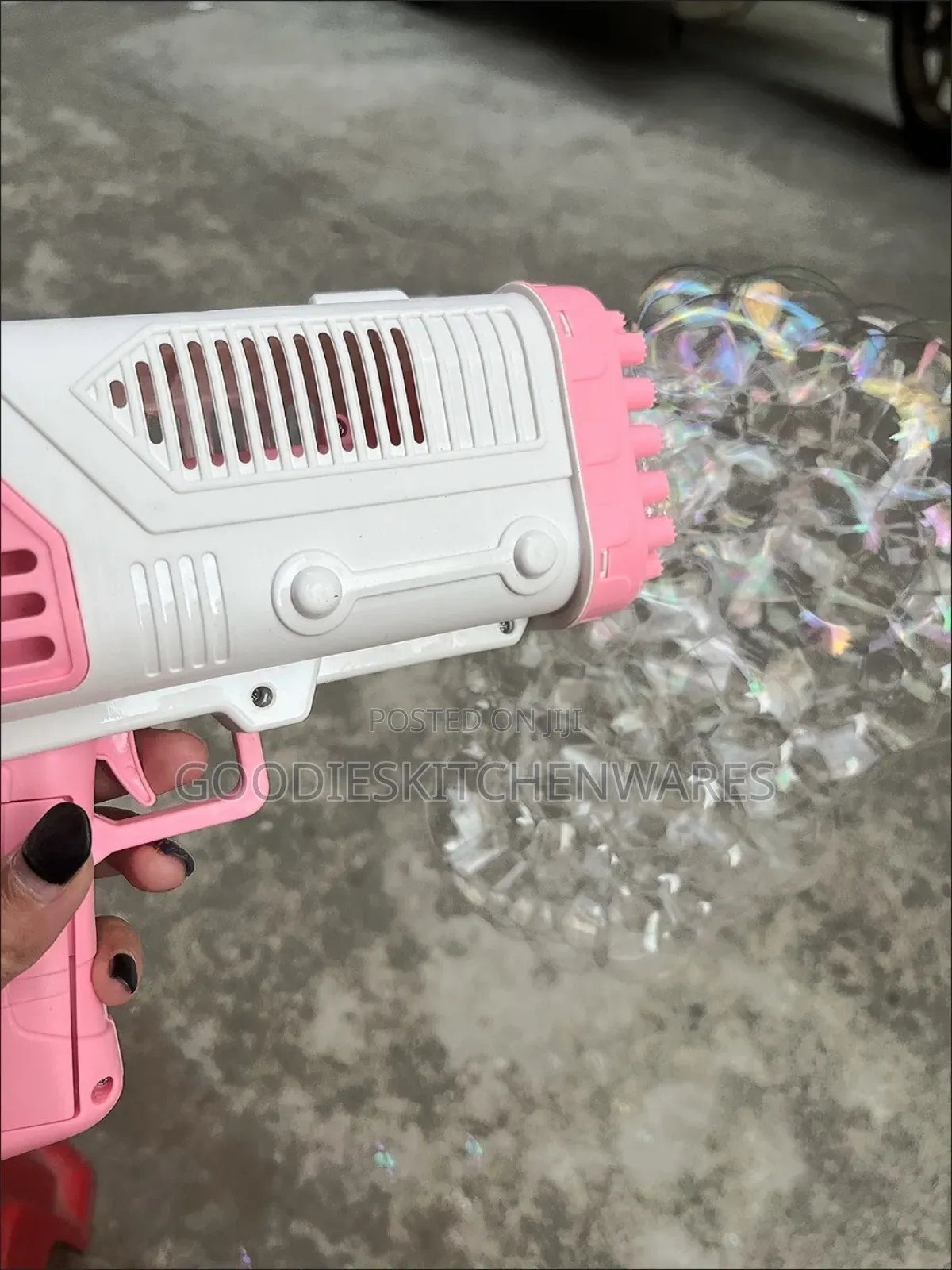 69 Holes Rechargeable Bubble Gun