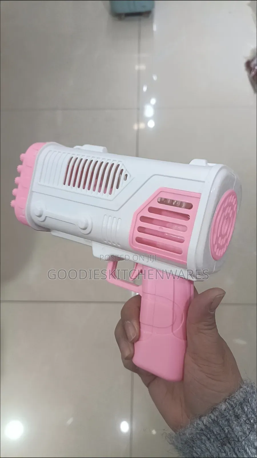 69 Holes Rechargeable Bubble Gun