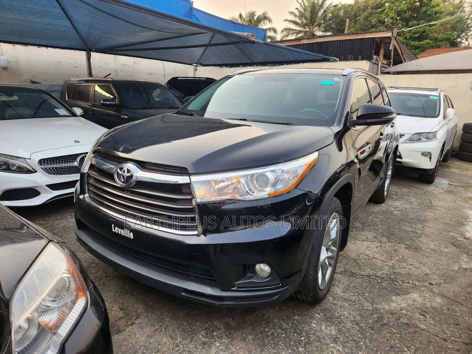 Toyota Highlander Limited 4dr SUV AWD (3.5L 6cyl 6A) 2015 Black