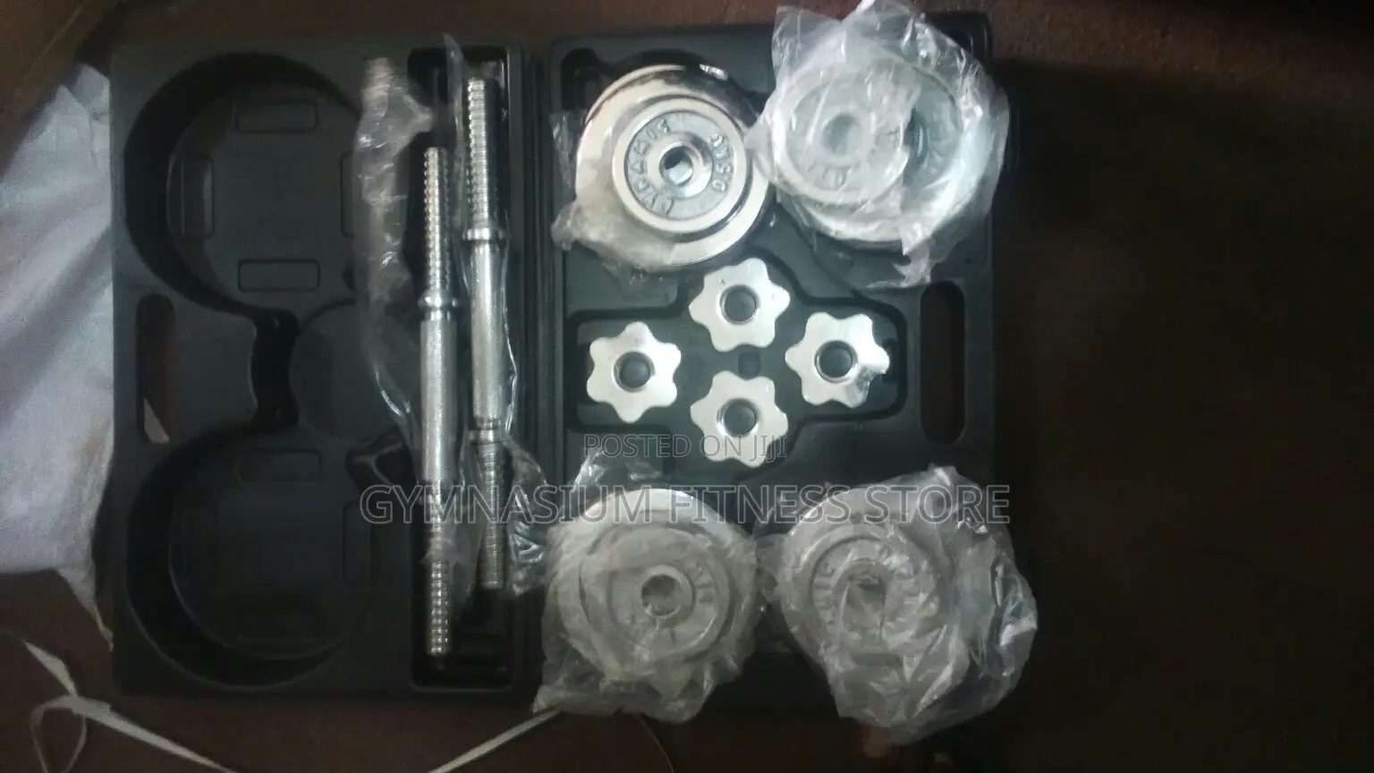 Pair of 10kg Dumbbell in Case New
