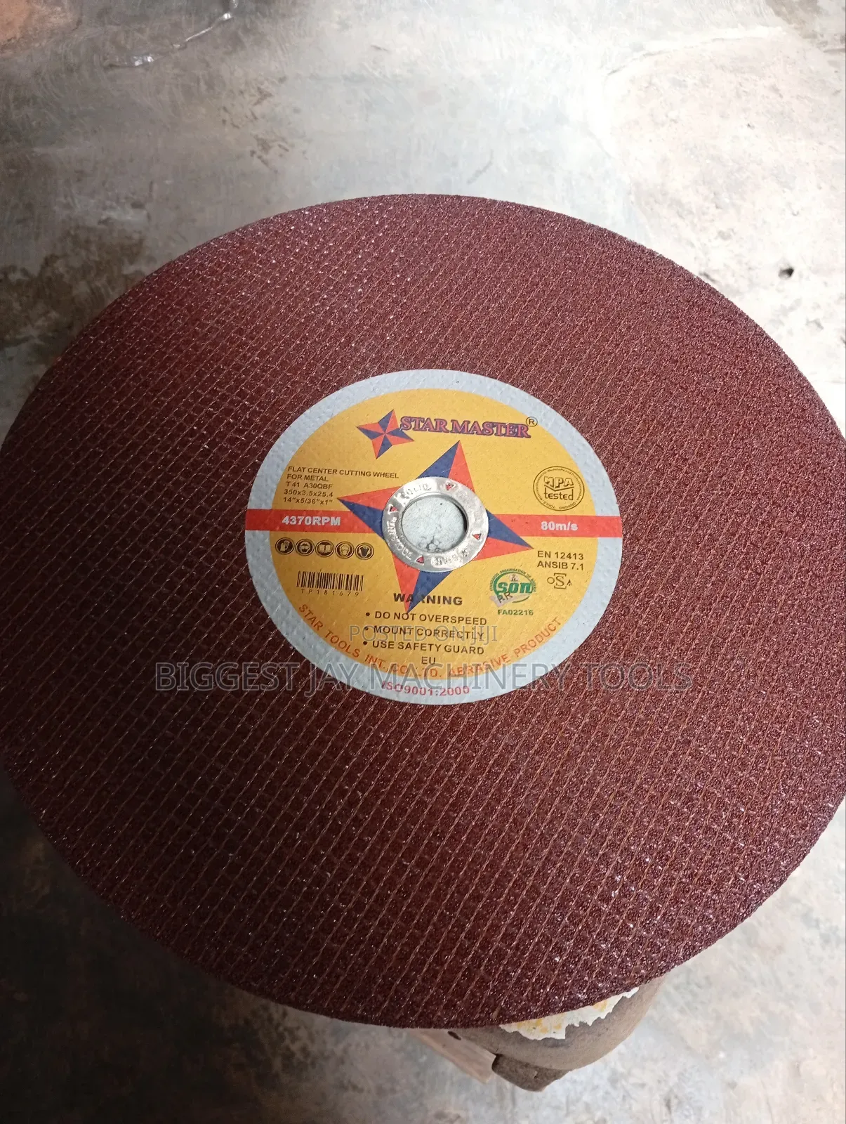 Cutting Wheel 14" Starmaster
