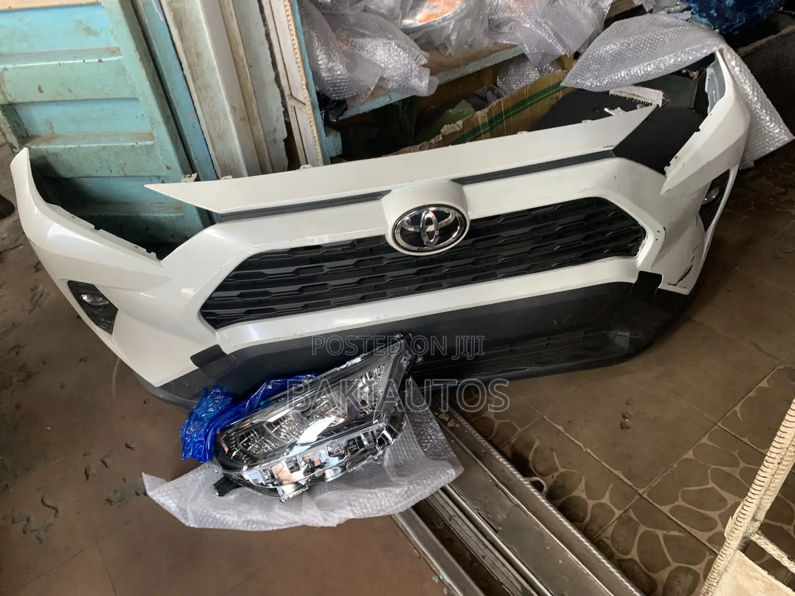 Complete Front Bumper For Toyota Rav4 2021 | Original Tokunbo | Direct