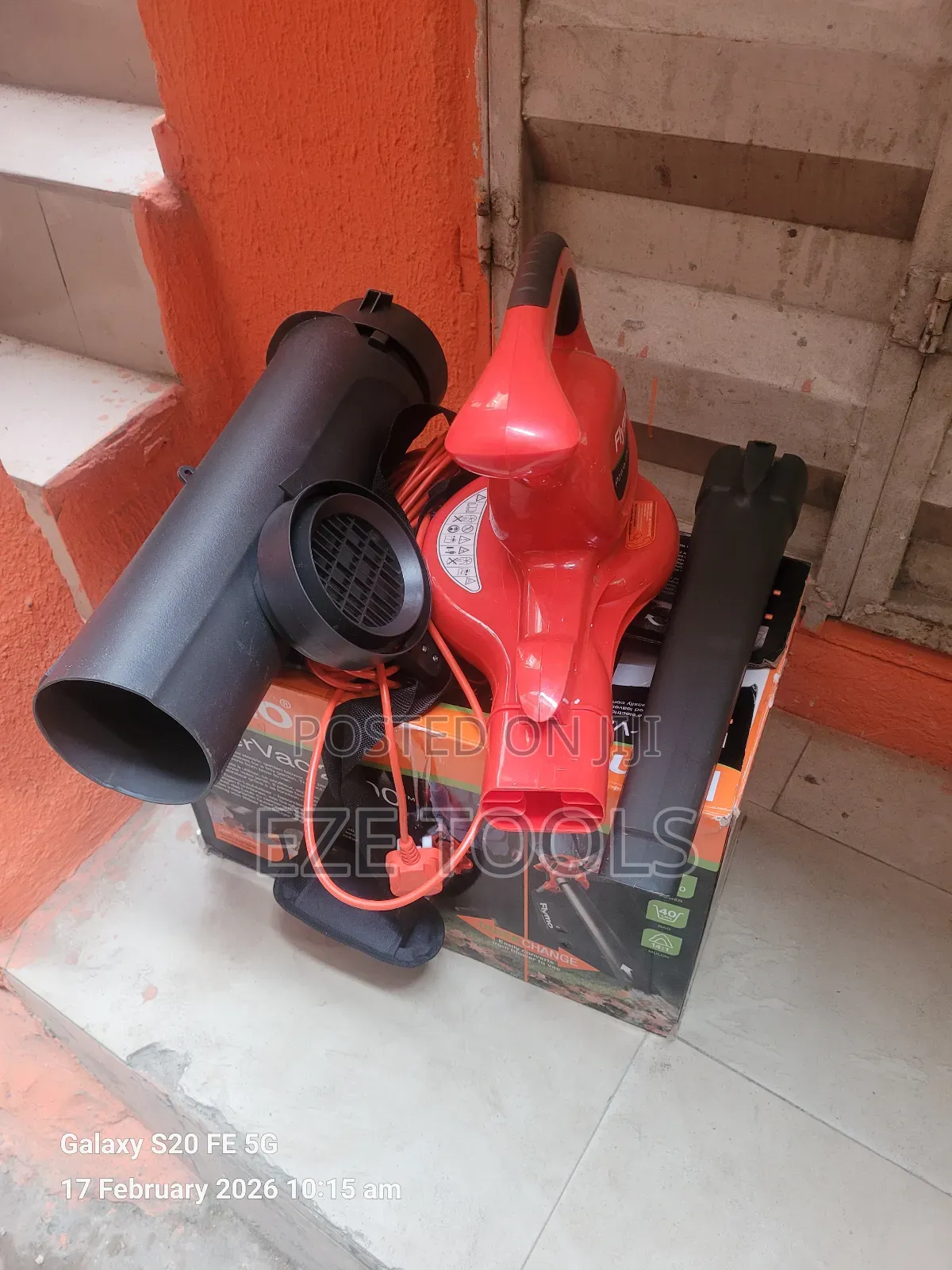 Flymo 3in1 Electric Vacuum Blower