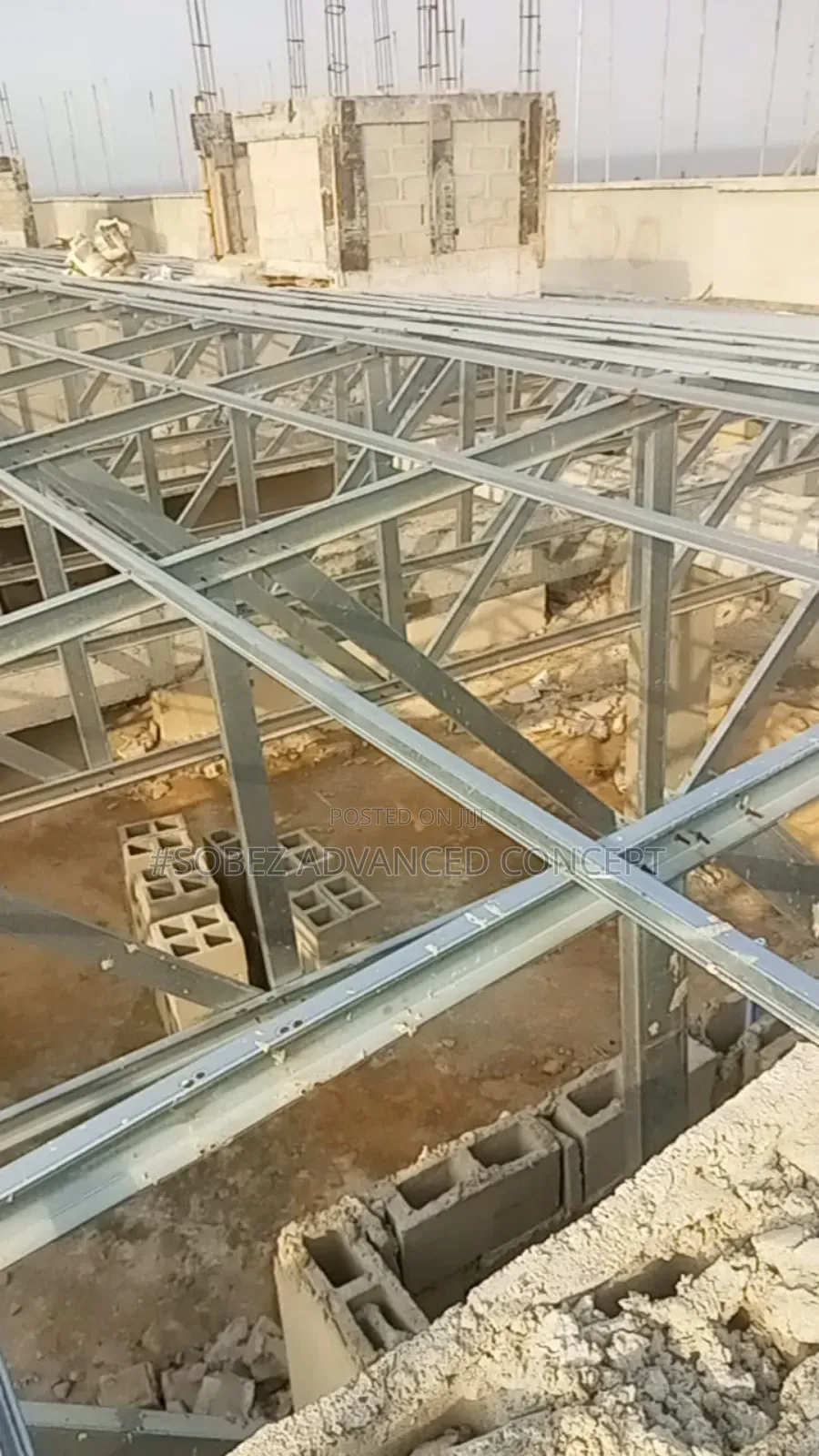 Industrial Purposed Galvanised Steel