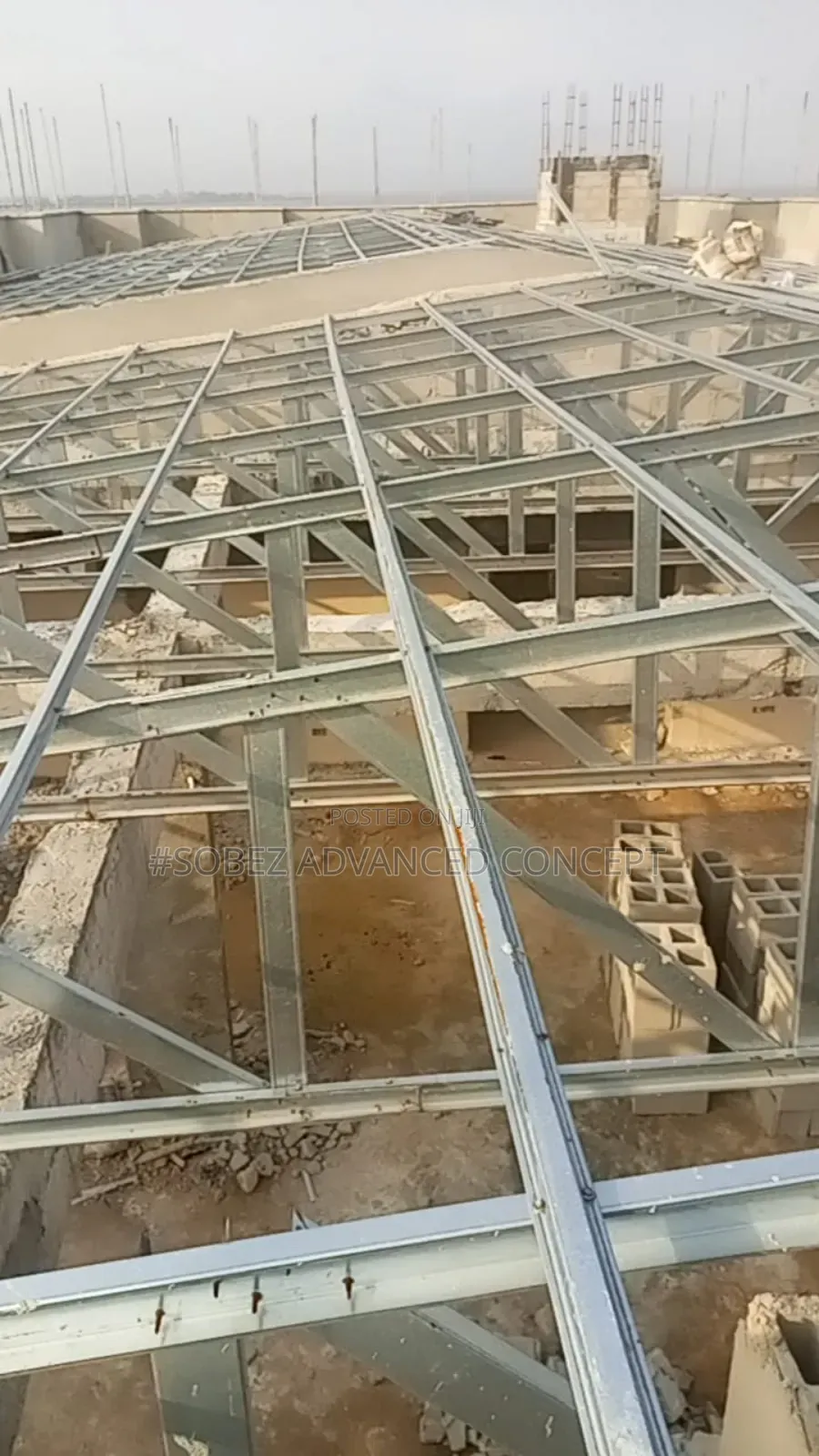 Industrial Purposed Galvanised Steel