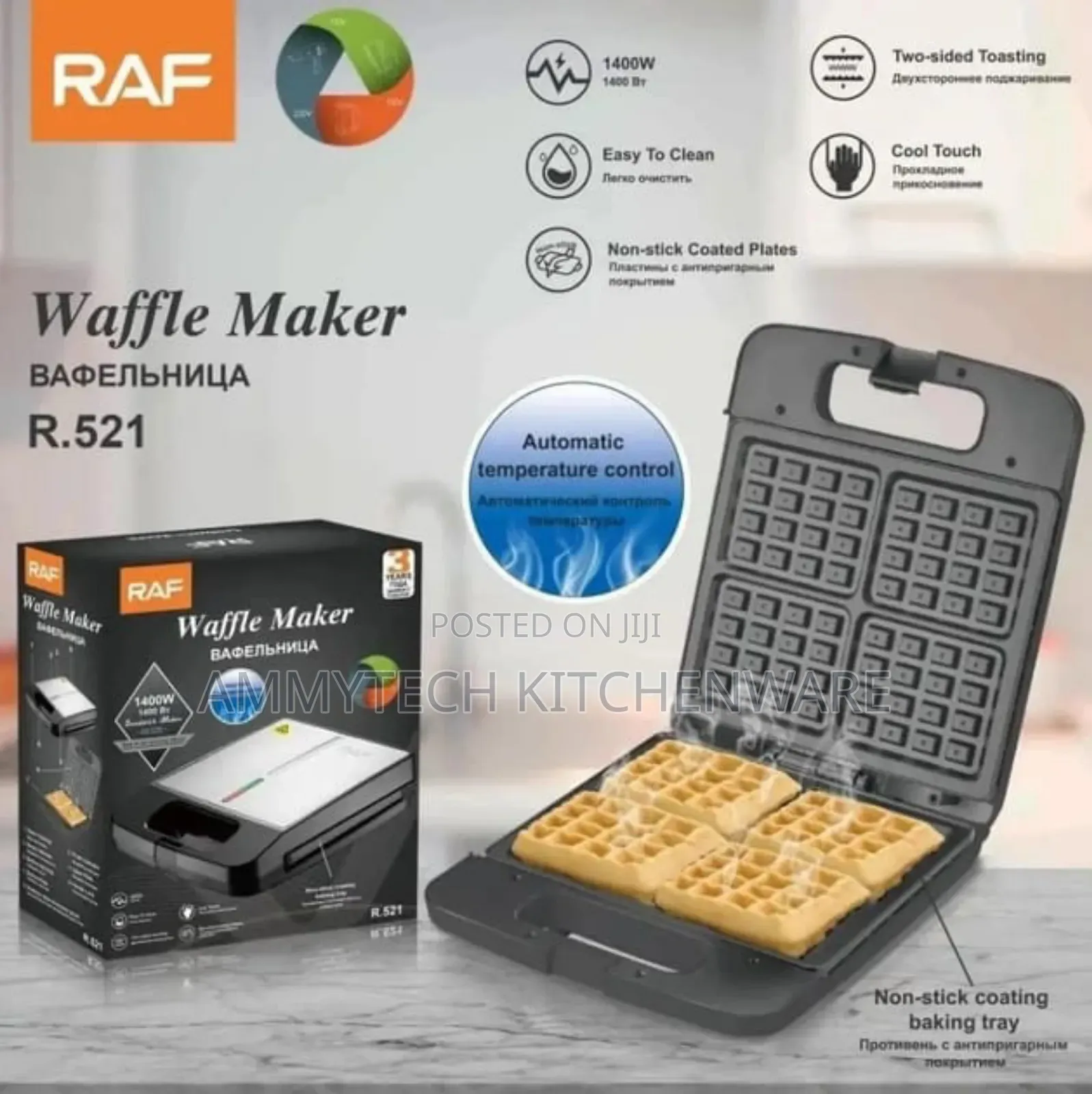 Raf 4slice Waffle🧇 Maker