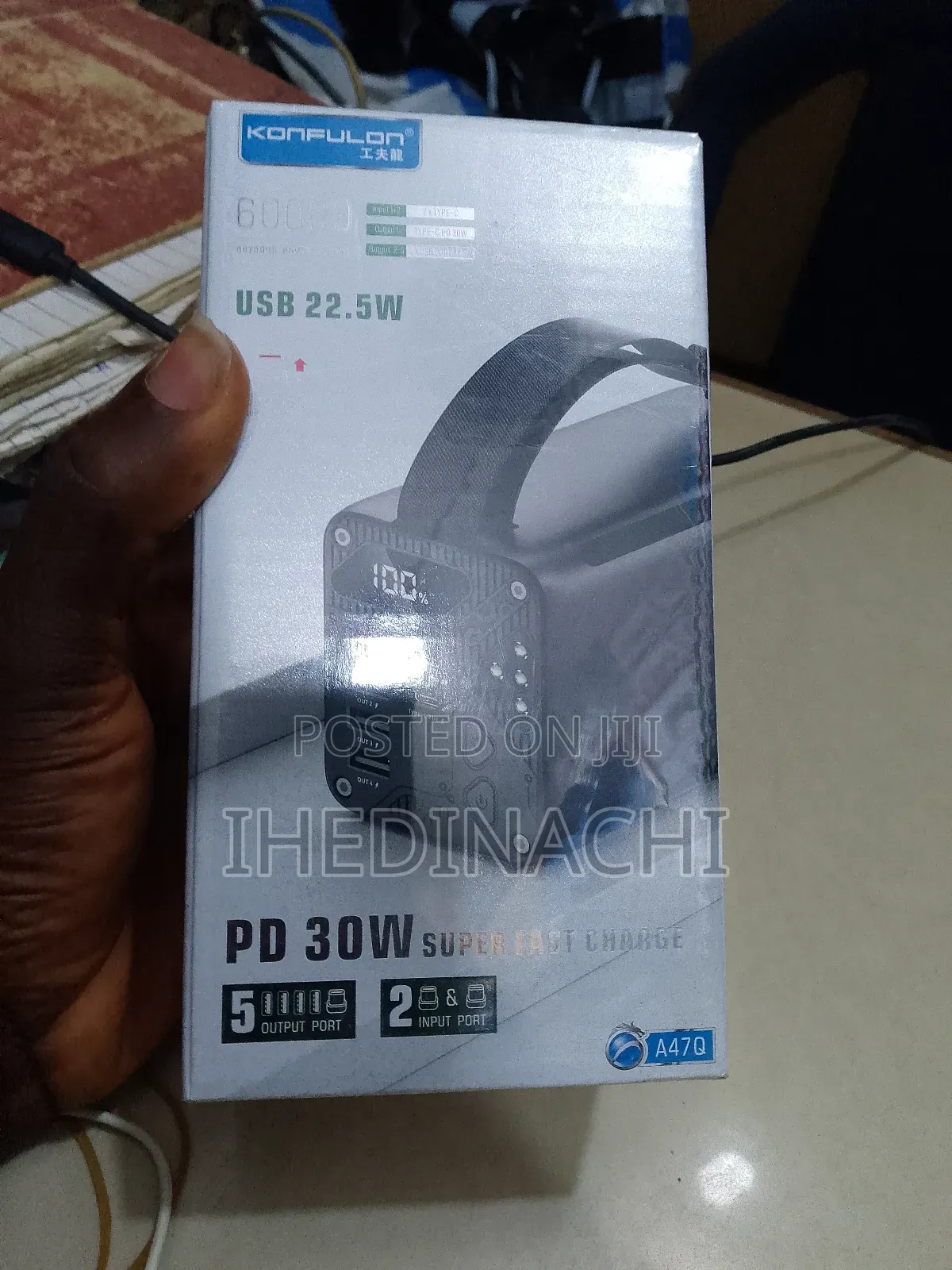60,000 Mah Konfulon Power Bank