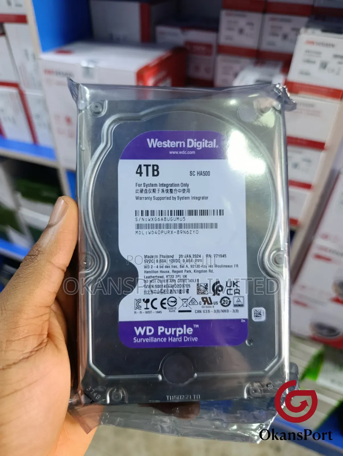 Hard Drive Western Seagate 4tb 1tb 2tb 6tb Hdd Sata 3.5 2.5 Internal