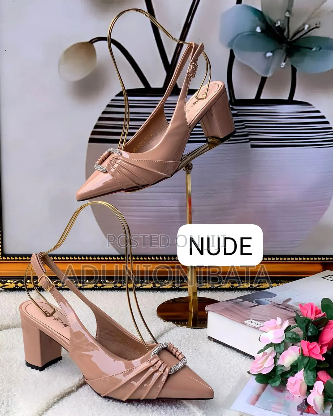 Cooperate Block Heel Shoes