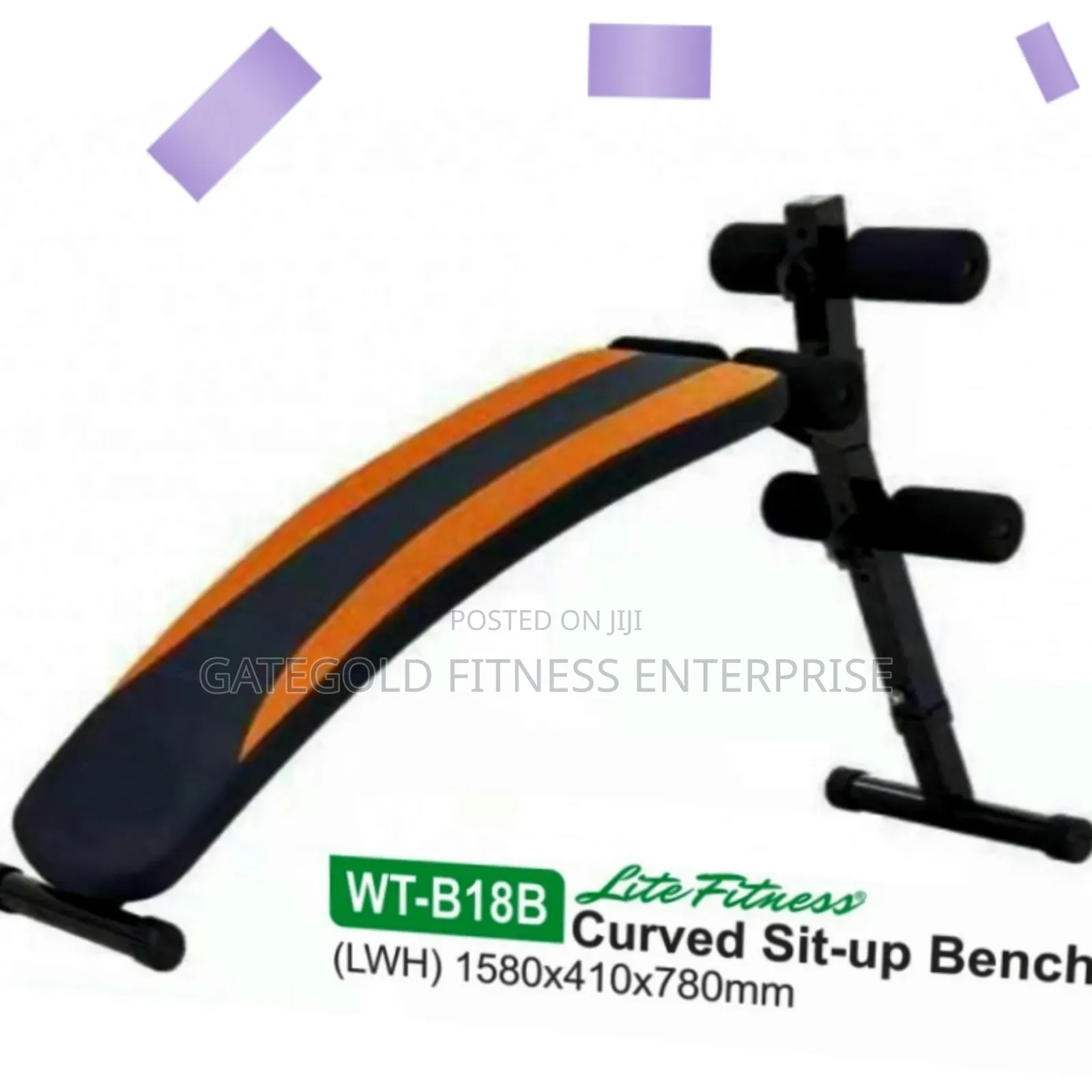 Curved Sit-Up Bench