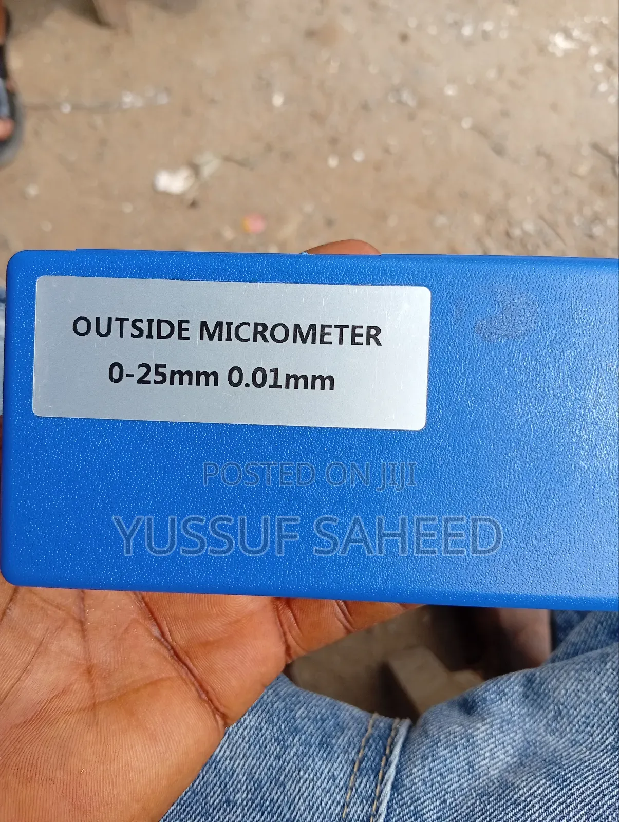 Micrometer 0-25mm*0.01mm