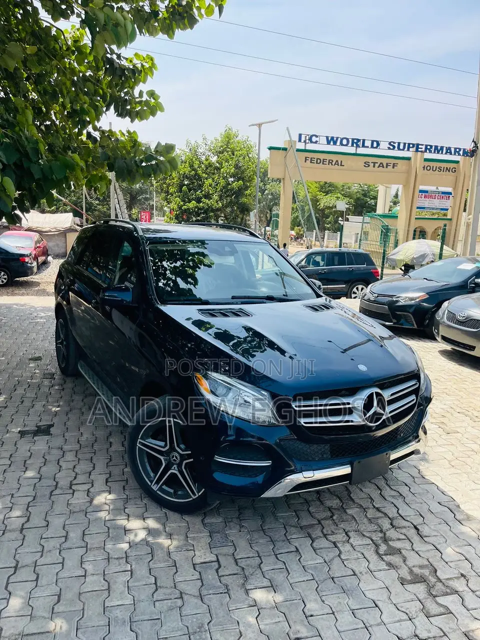 Mercedes-Benz GLE-Class 2017 Blue
