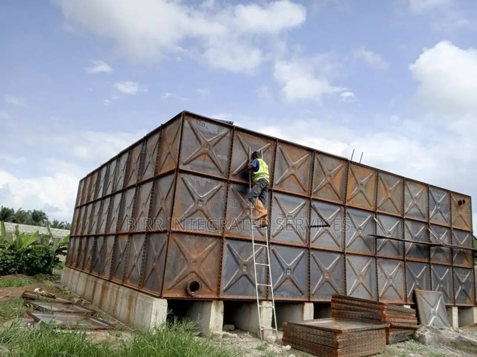 Galvanized Braithwaite Water Tank
