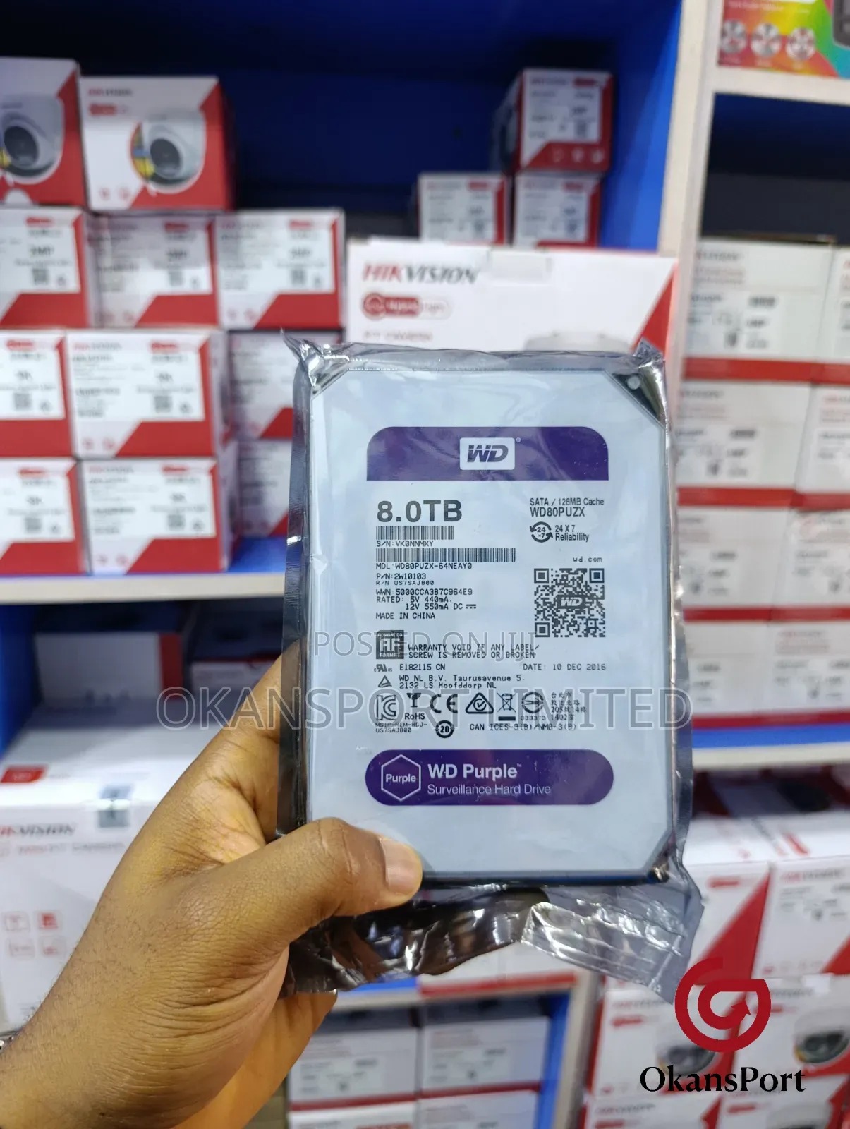 Harddisk Wd Hitachi Toshiba 8tb 10tb 12tb 14tb16tb Sata Hdd 3.5 Drive