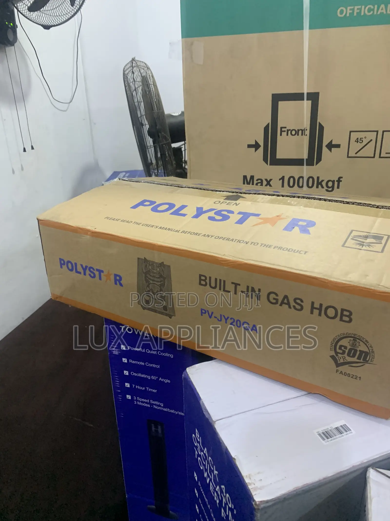 Polystar 2 Burner Gas Hob Inbuilt – Auto Ignition Ready