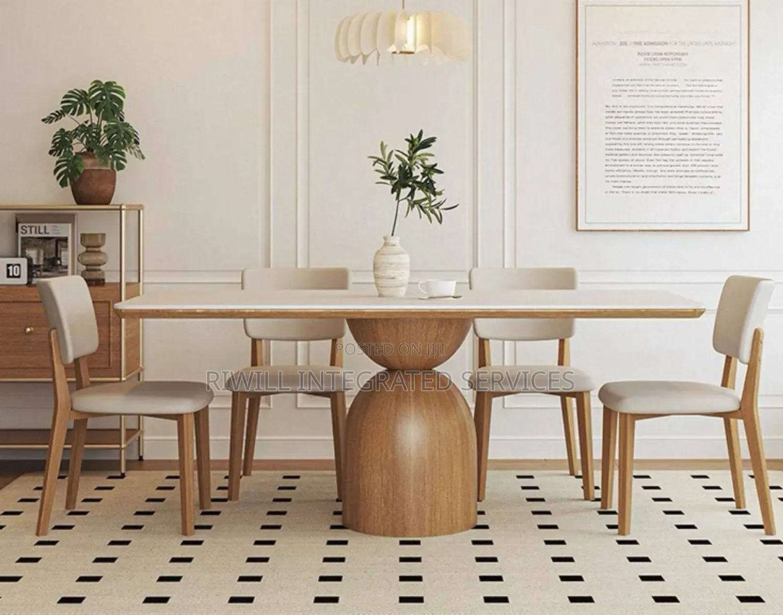 Flashing Six Seaters Dining Set
