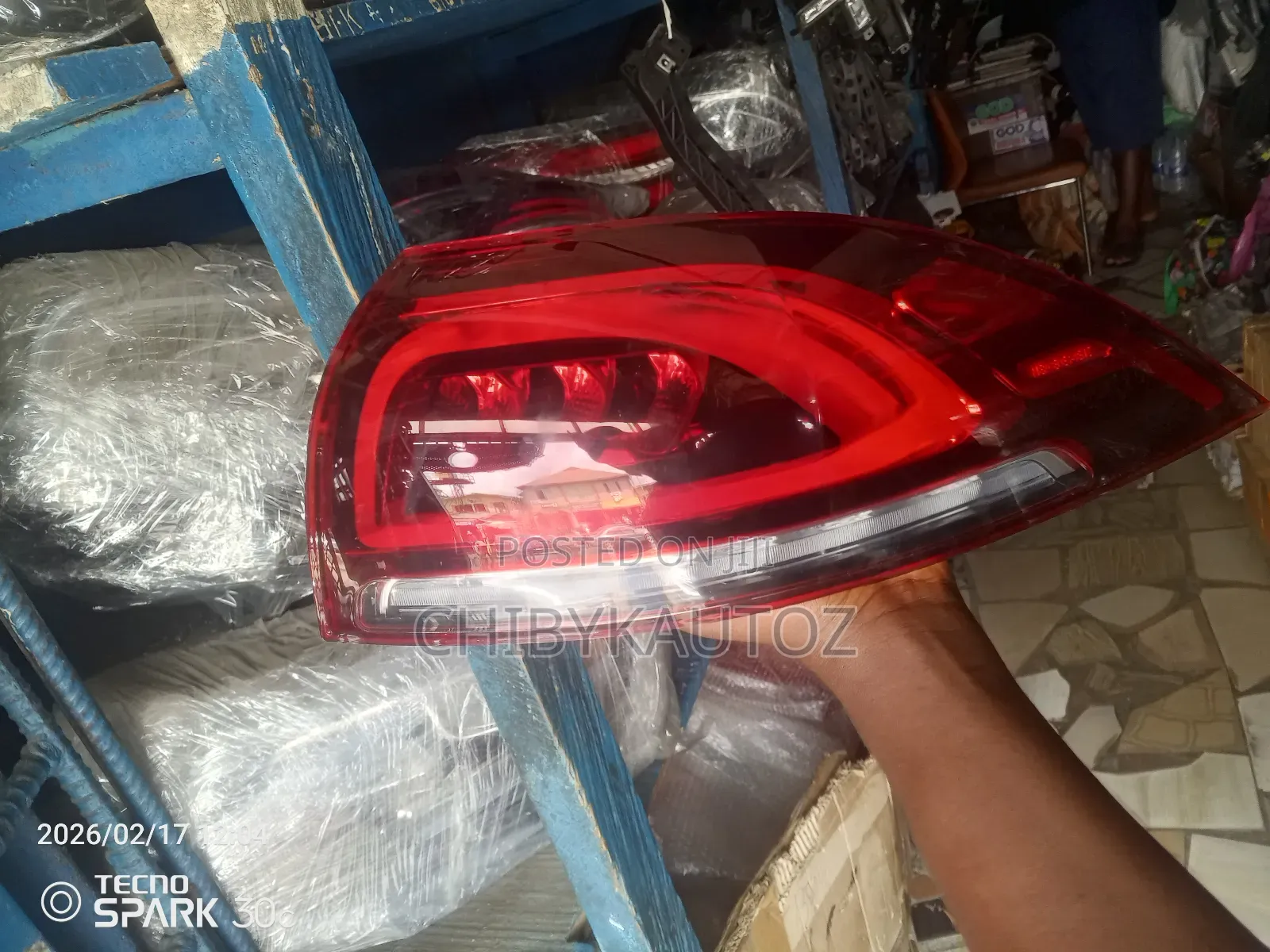 Rear Light for Gle 167 2022