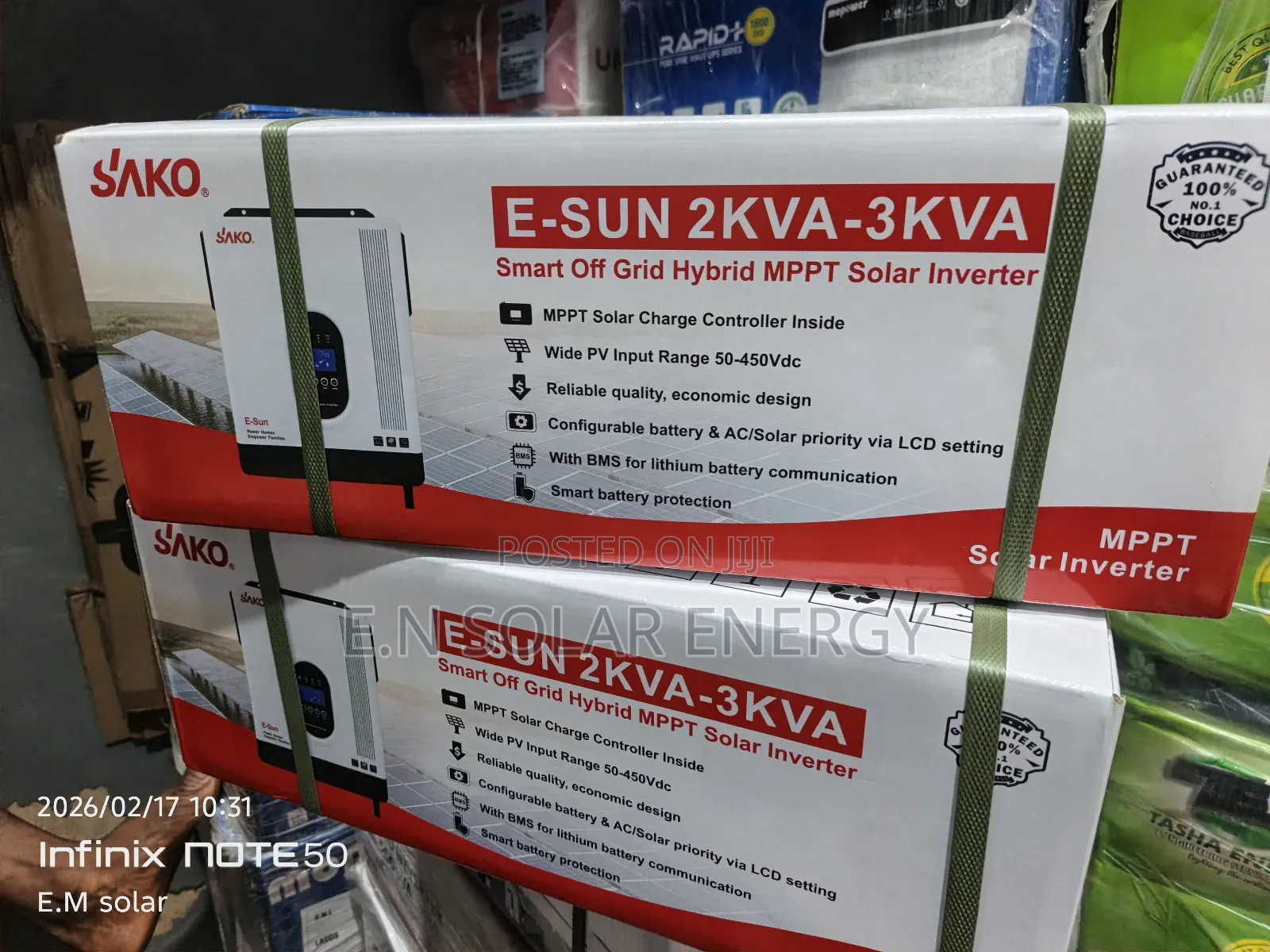 12v/200kva Sako Hybrid Inverter Available