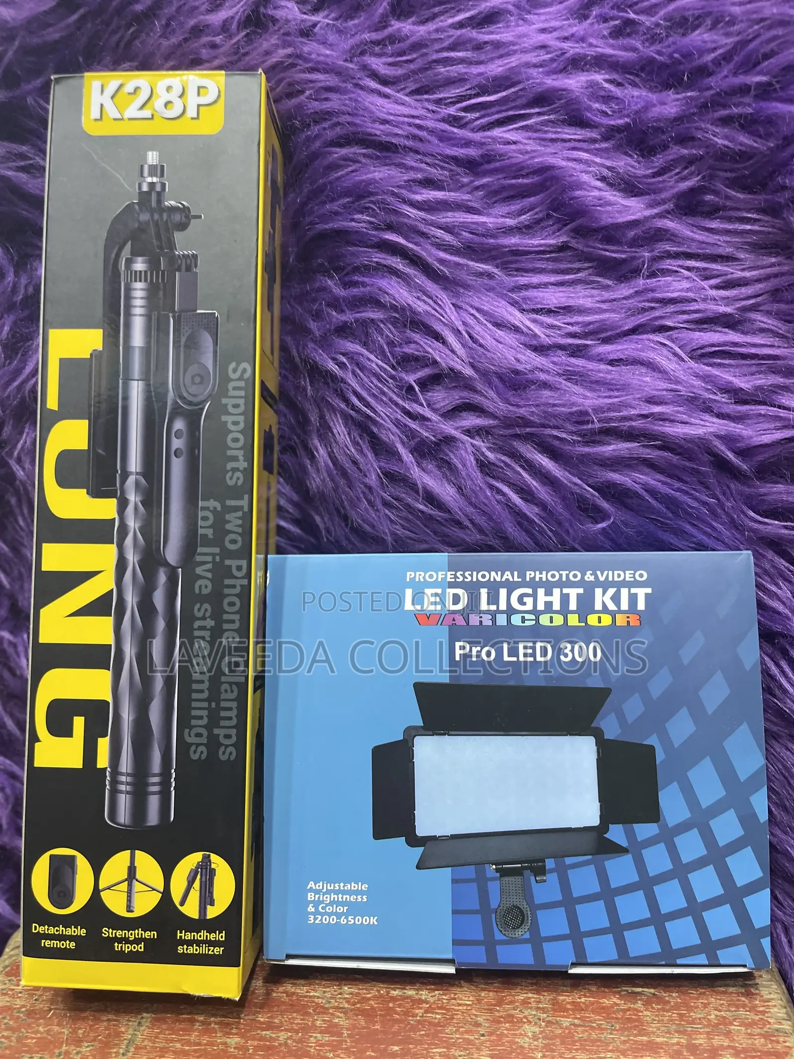 Combo Kit K28p Nd Led 300 Light