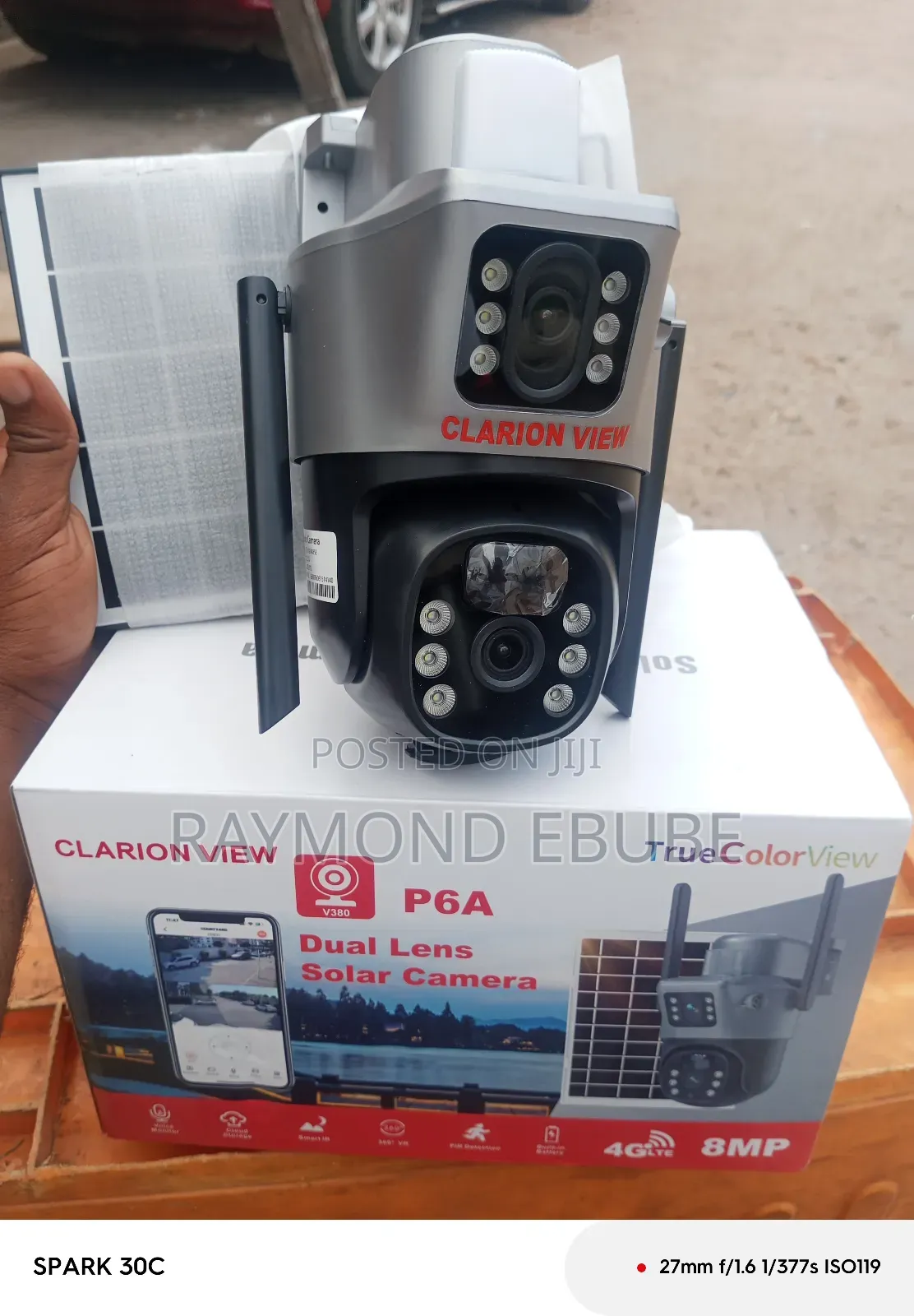 Dual-Lens Solar Camera