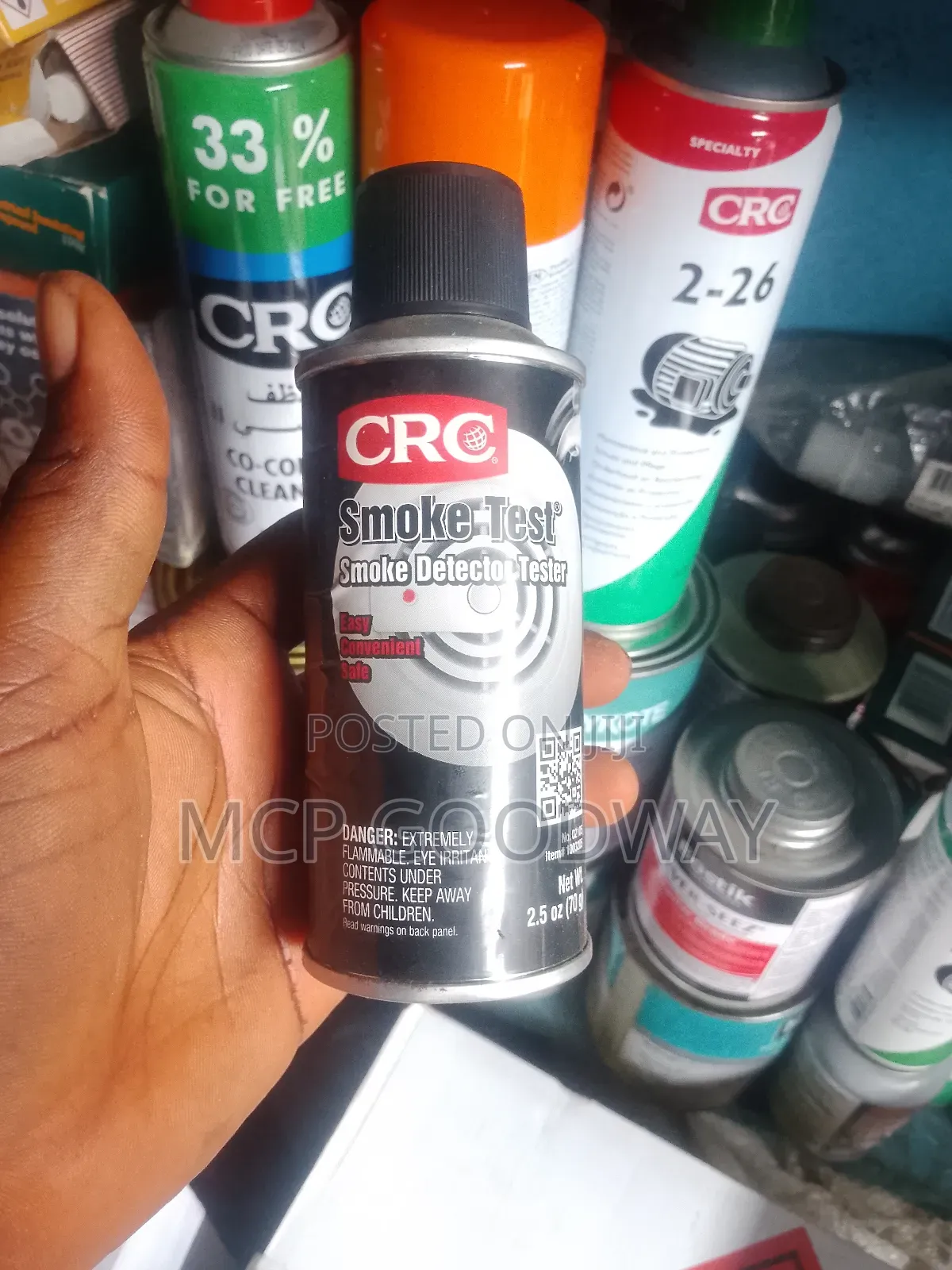 Smoke Test Spray