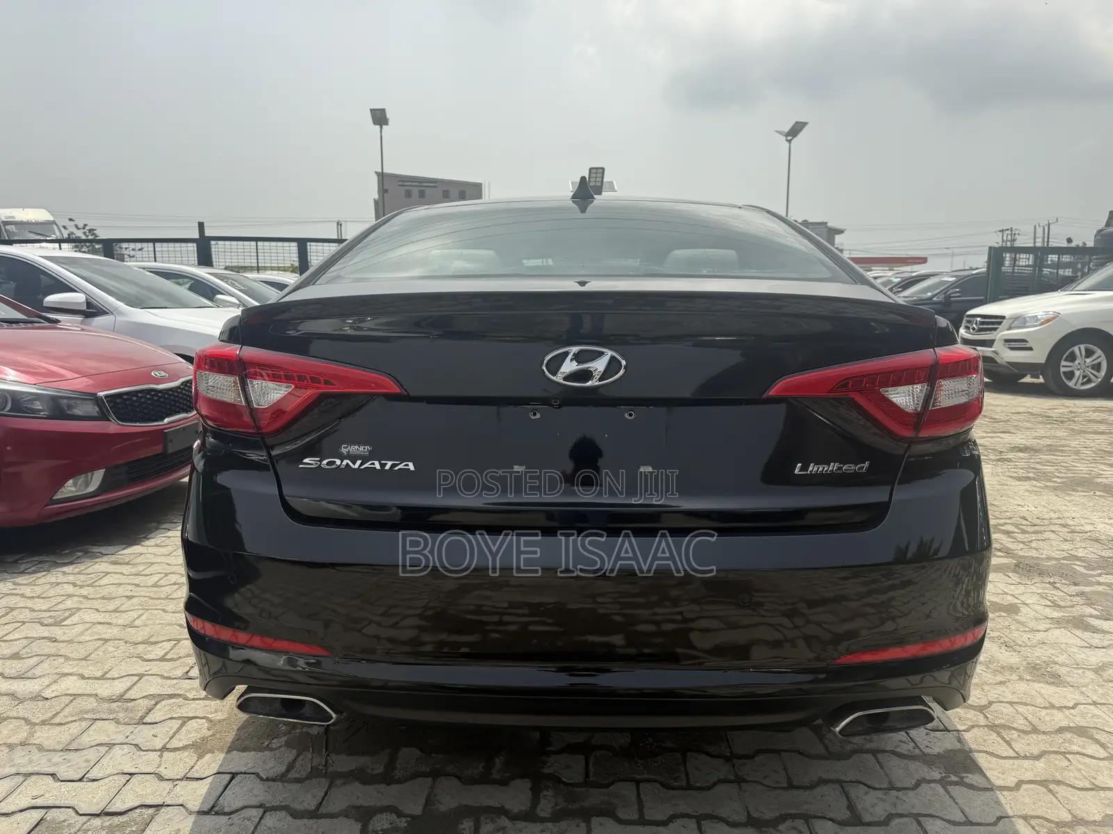 Hyundai Sonata Limited Sedan FWD (2.4L 4cyl 6A) 2016 Black