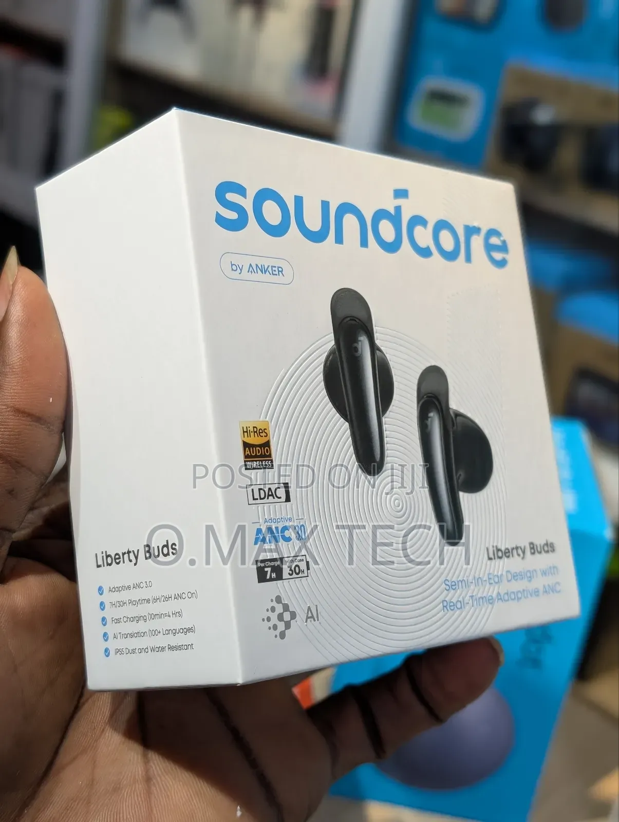 Liberty Buds | Wireless Semi-in-ear Earbuds With Anc