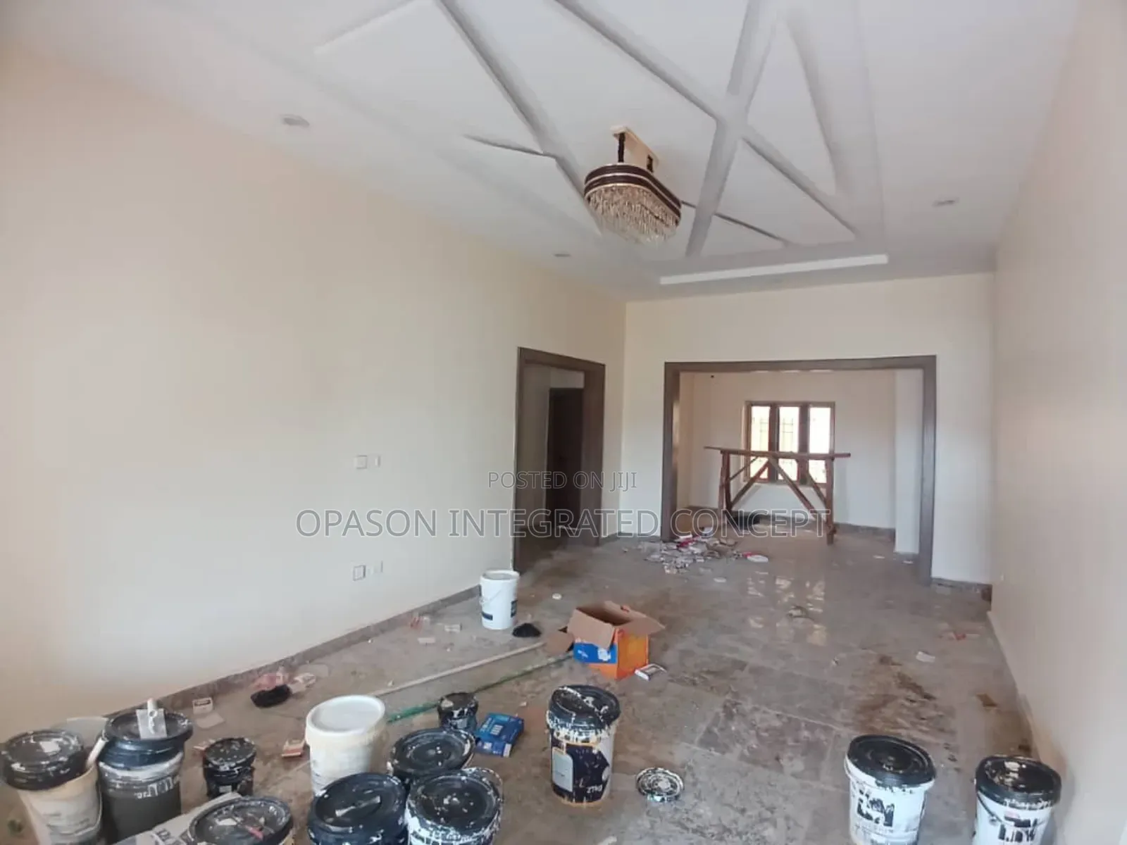 Painting of Houses Bot Inside and Outside