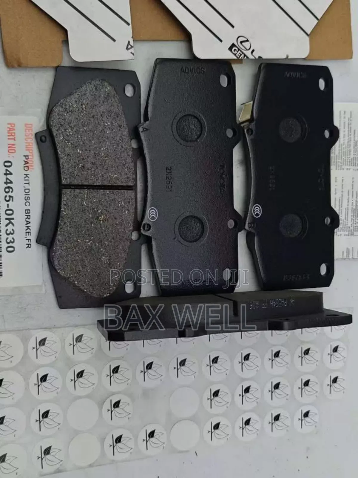 Original Brisco for Front Brake Pad for 2.7 Hilux Up Available